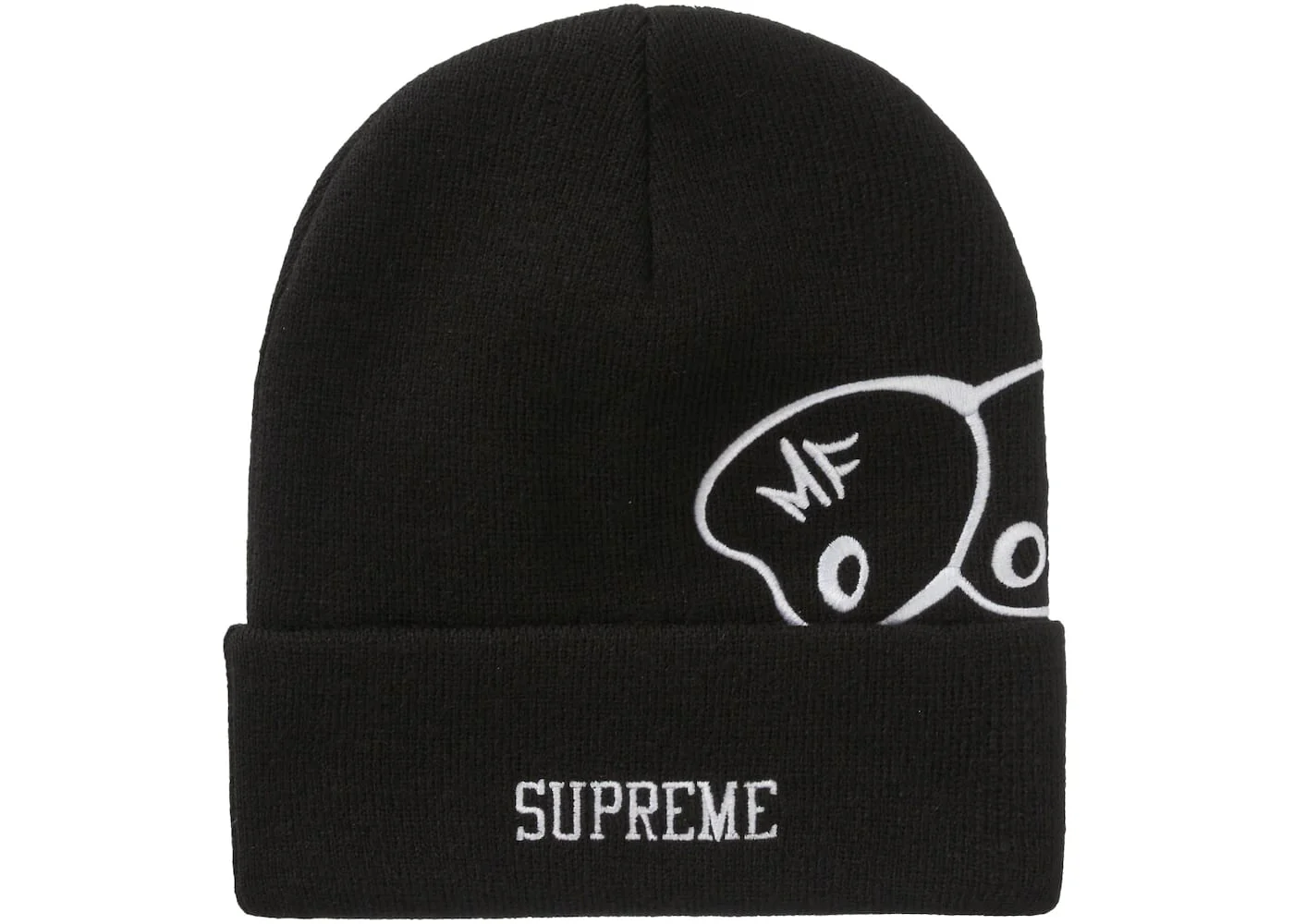 Supreme MF DOOM Beanie Black - Joey Sneakers