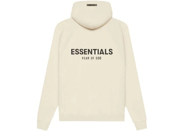 Fear of God Essentials Pull-Over Hoodie (SS21) Cream/Buttercream - Joey Sneakers