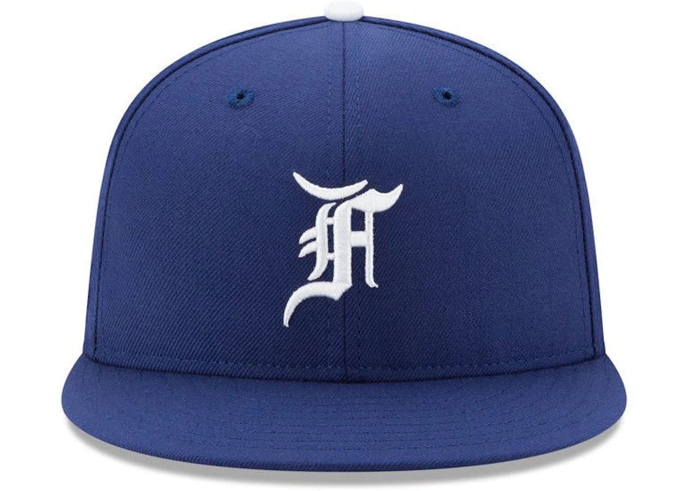 Fear of God All Star New Era Fitted Cap Hat Blue/White - Joey Sneakers