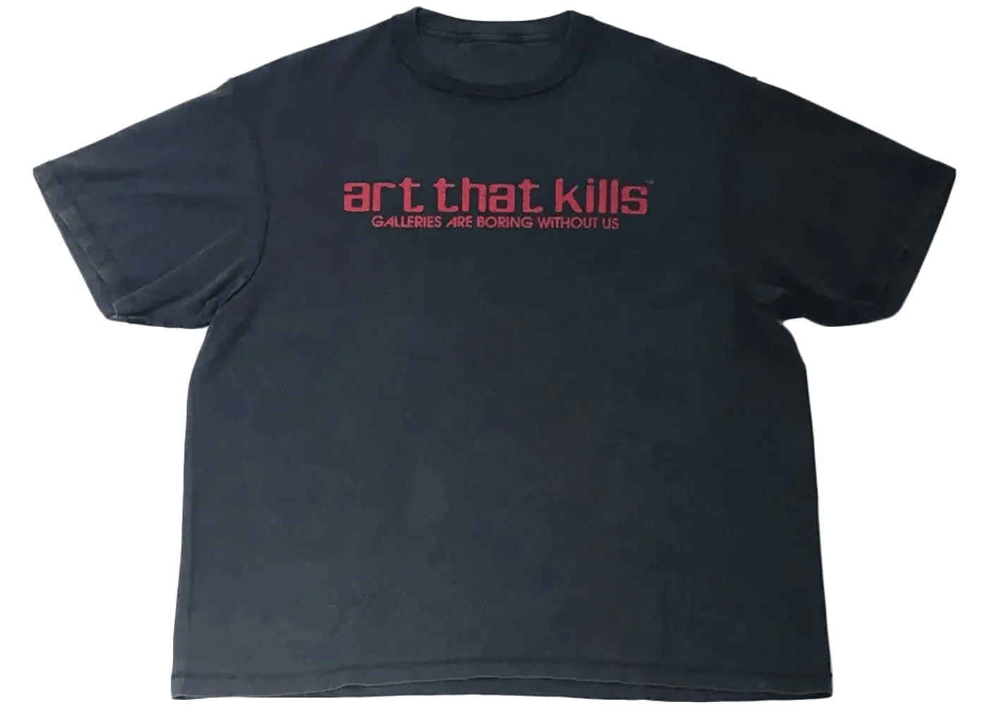 Gallery Dept. Art That Kills Logo Reversible T-Shirt Vintage Black - Joey Sneakers