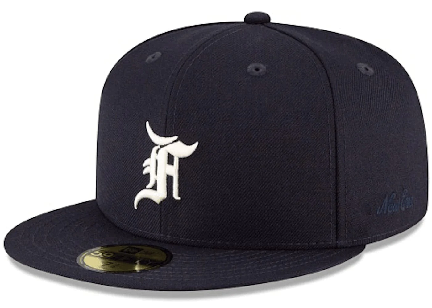 Fear of God Essentials New Era 59Fifty Fitted Hat (FW21) Navy - Joey Sneakers