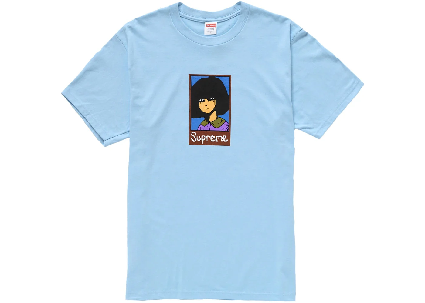 Supreme Emo Tee Powder Blue - Joey Sneakers
