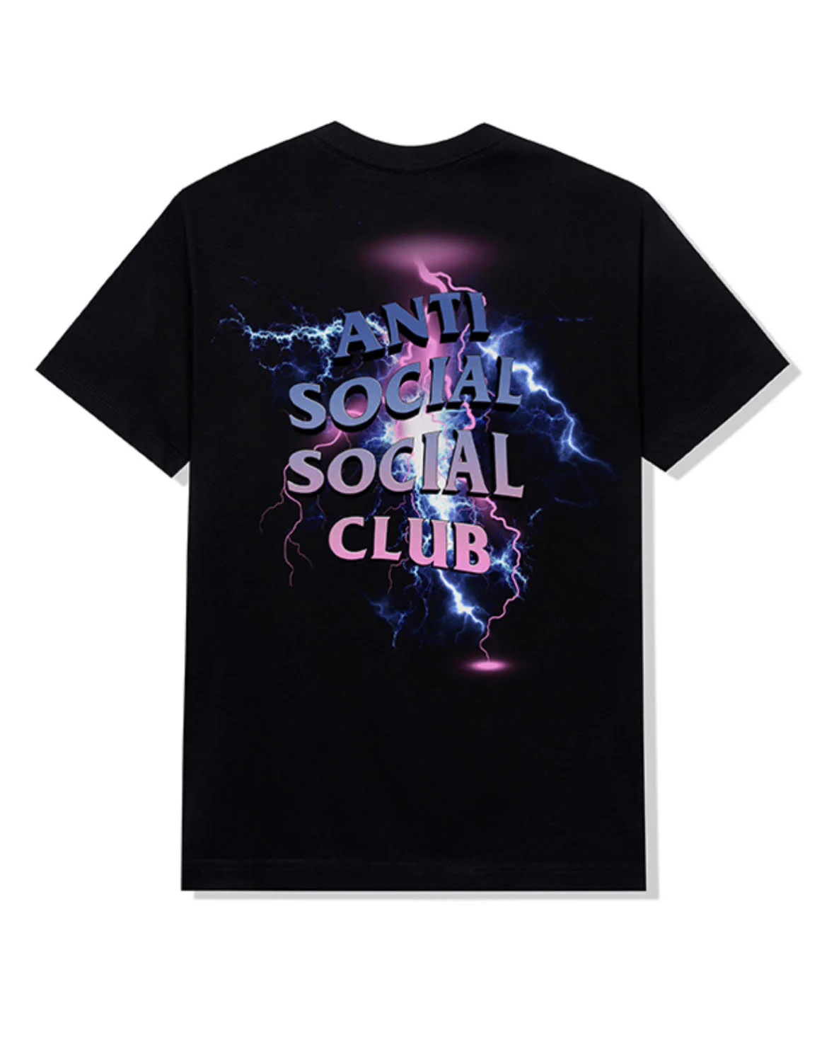 Anti Social Social Club Bolt From The Blue Tee Black - Joey Sneakers