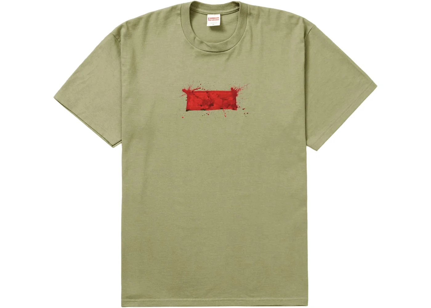 Supreme Ralph Steadman Box Logo Tee Light Olive - Joey Sneakers