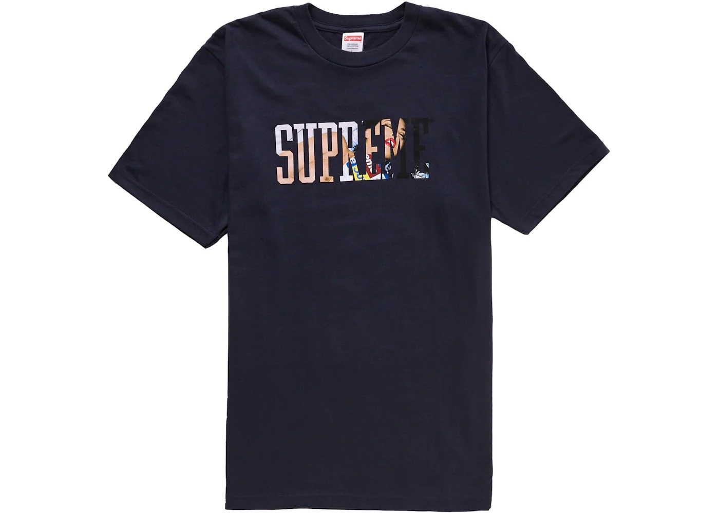 Supreme Tera Patrick Collegiate Tee Navy - Joey Sneakers