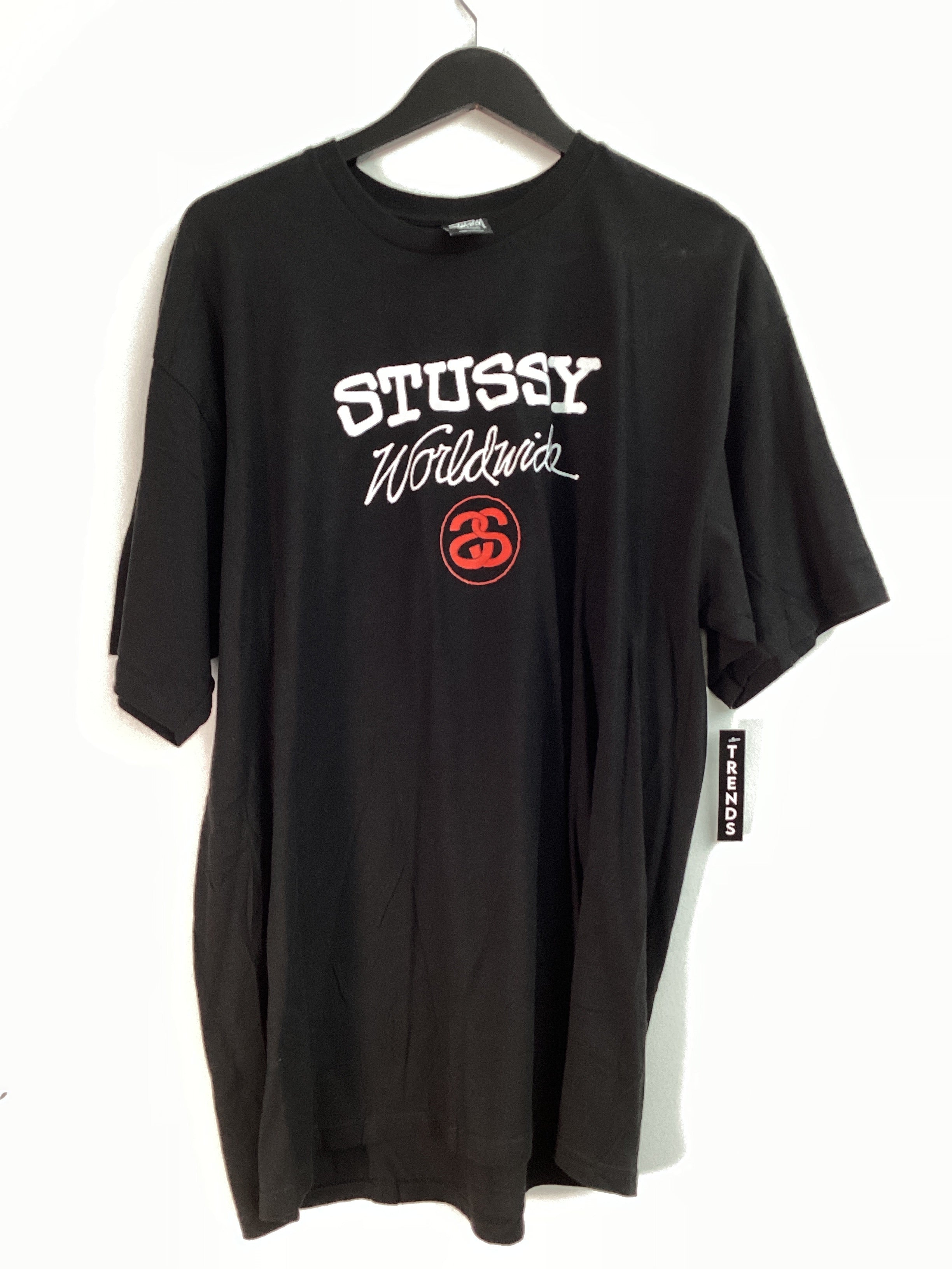 Stussy Worldwide Tee Black - Joey Sneakers