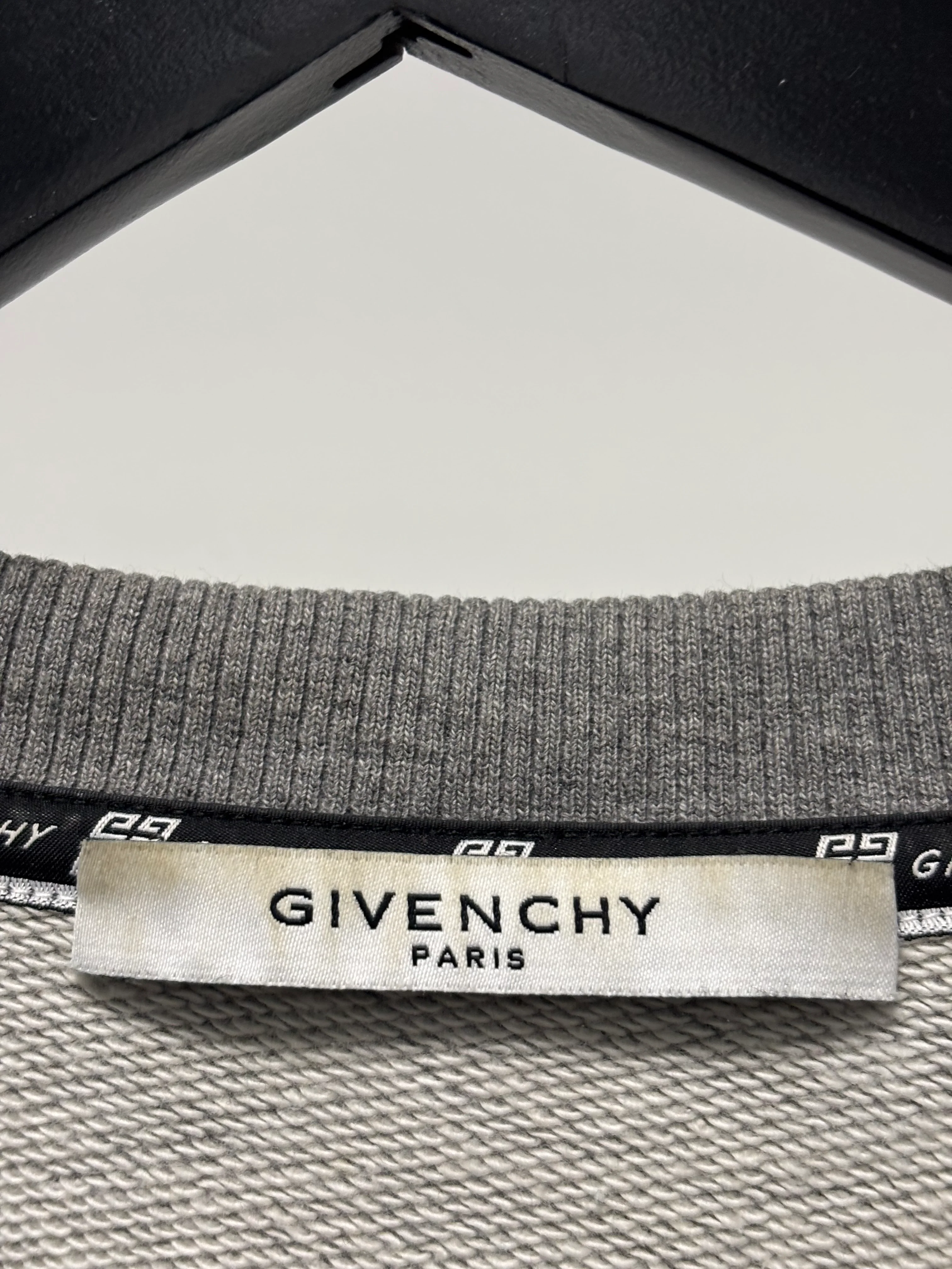 Givenchy Stamp Logo Crewneck Grey - Joey Sneakers
