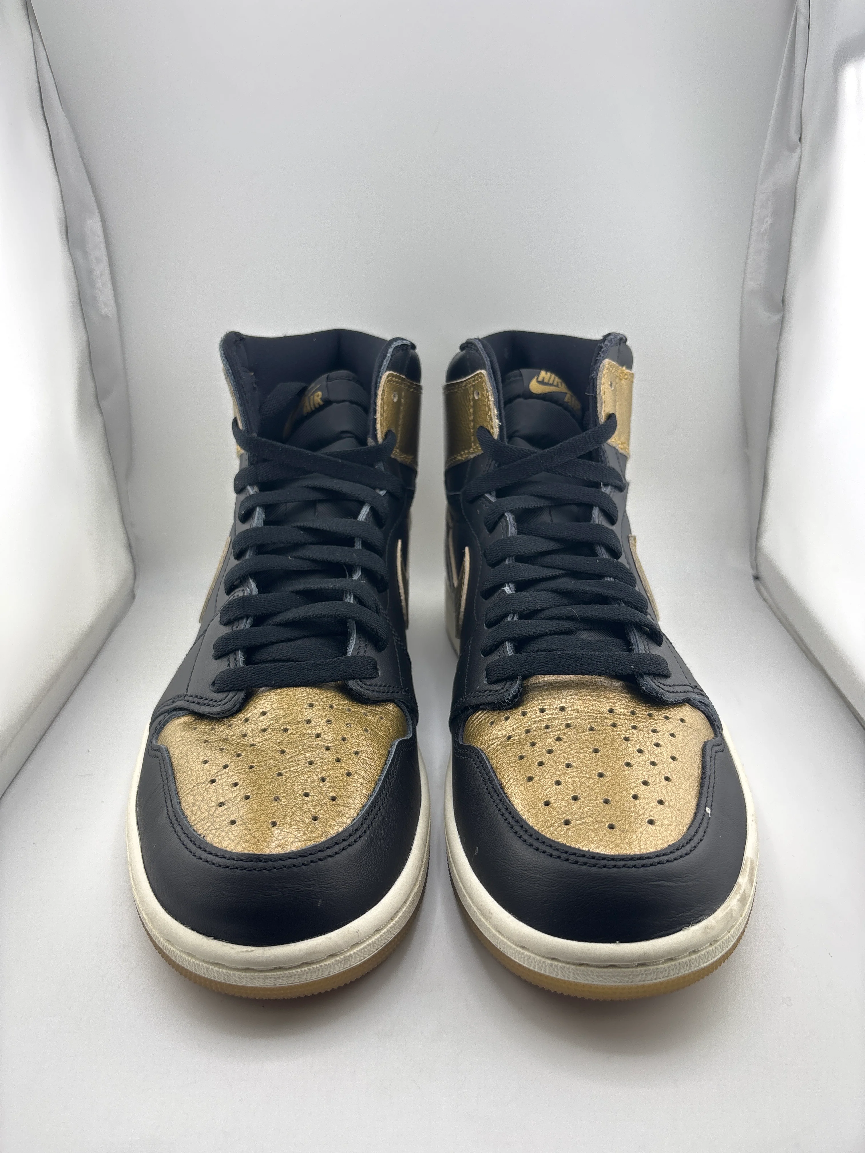 Jordan 1 Retro High OG Black Metallic Gold - Joey Sneakers