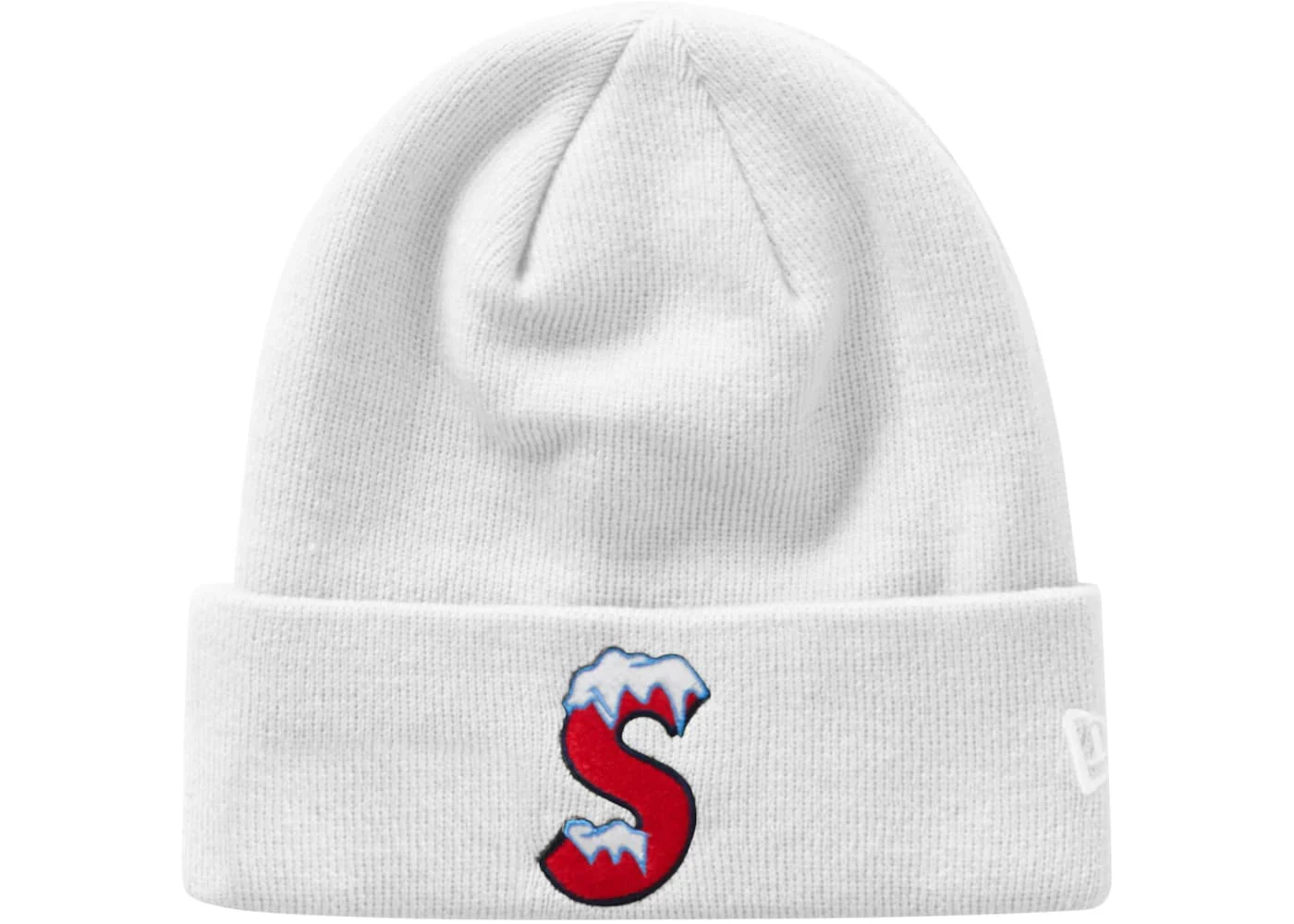 Supreme New Era S Logo Beanie (FW20) White - Joey Sneakers