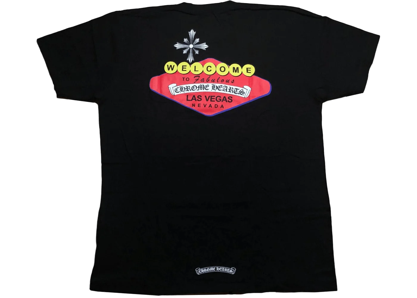 Chrome Hearts Las Vegas Exclusive T-Shirt (Color Print) Black - Joey Sneakers