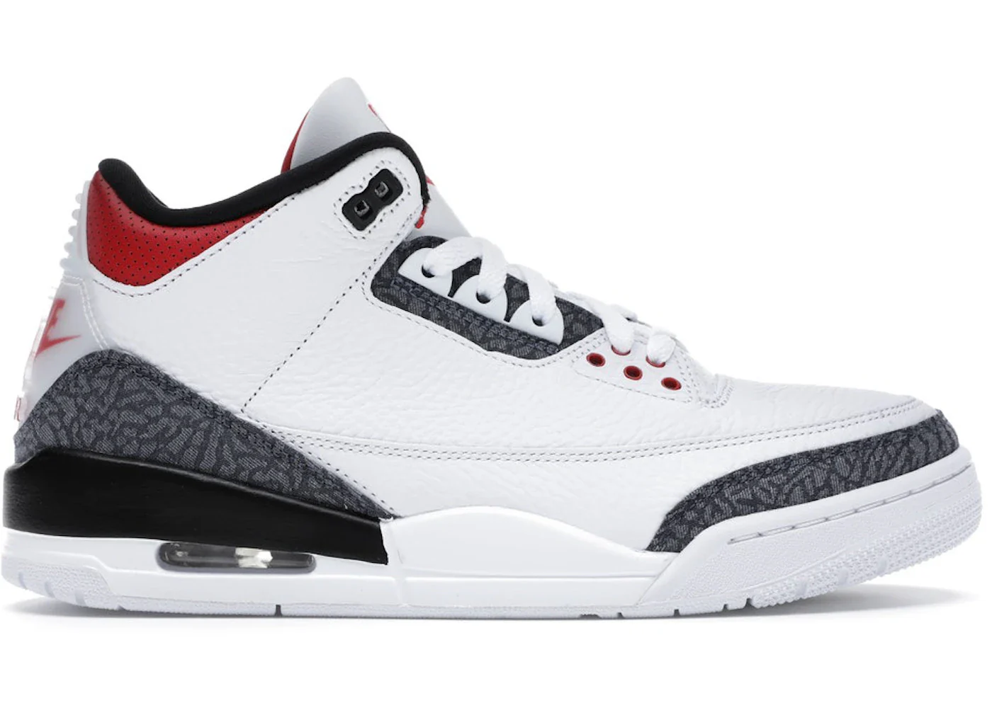 Jordan 3 Retro SE Fire Red Denim (2020) - Joey Sneakers