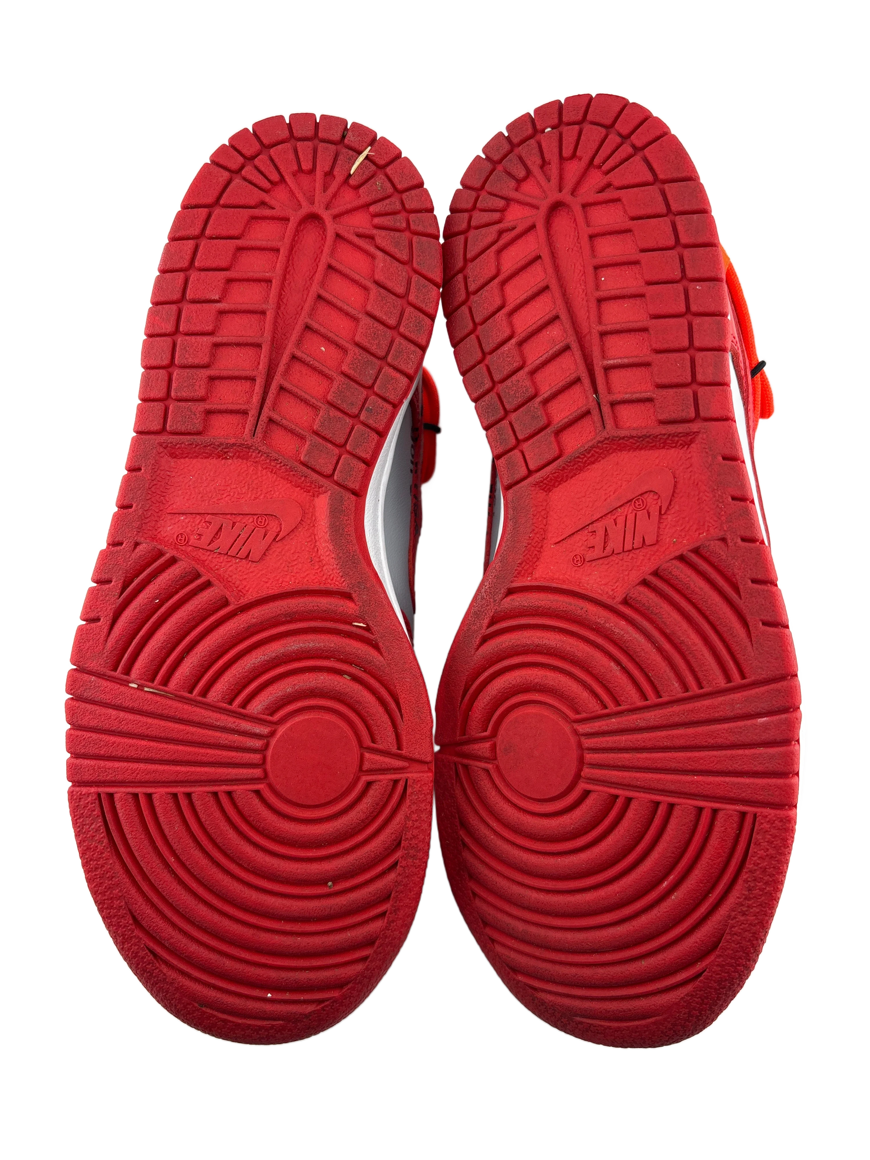 Nike Dunk Low Off-White University Red - Joey Sneakers