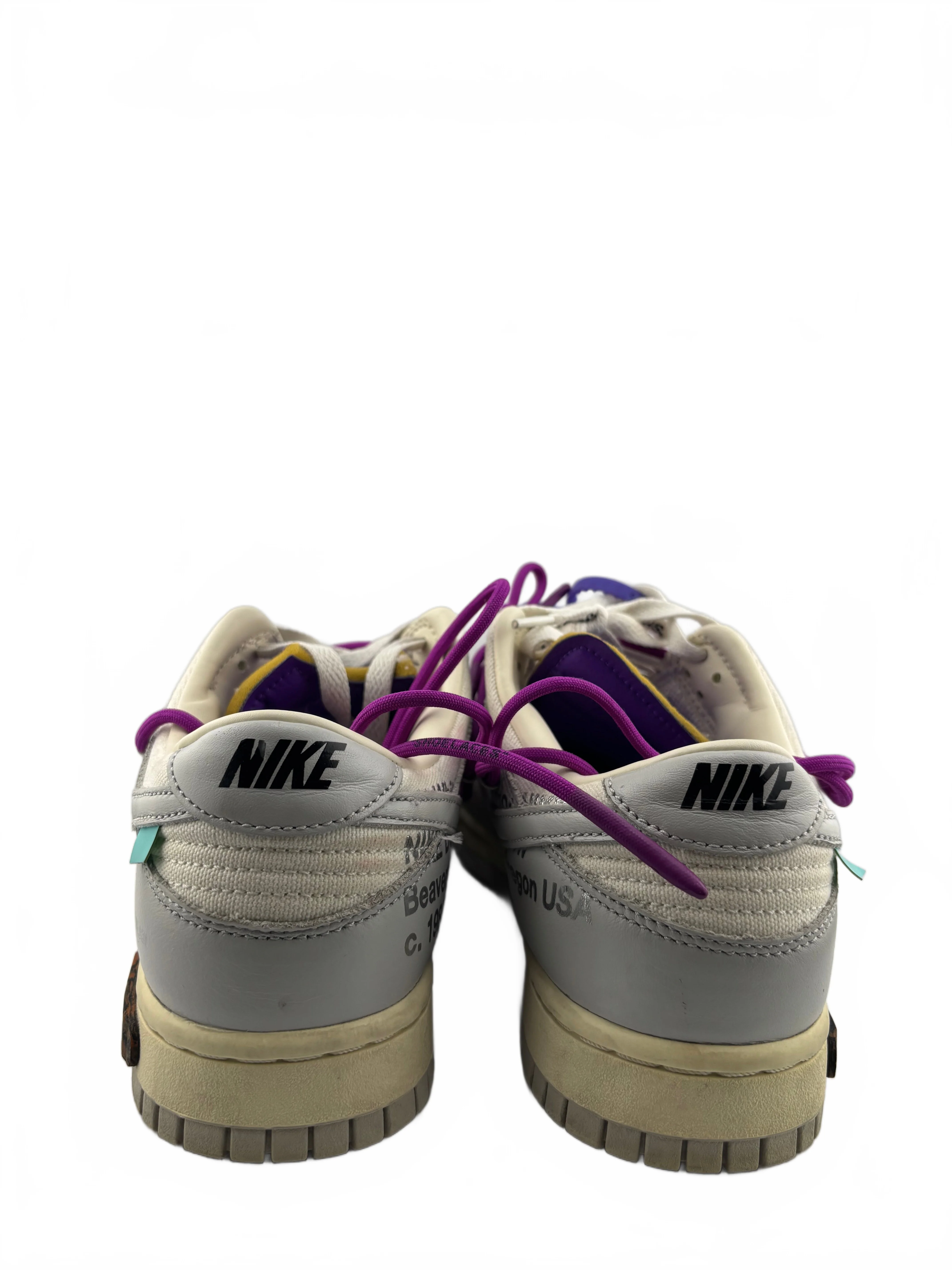 Nike Dunk Low Off-White Lot 28 - Joey Sneakers