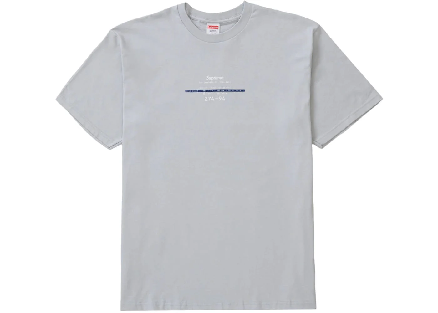 Supreme Standard Tee Cement - Joey Sneakers
