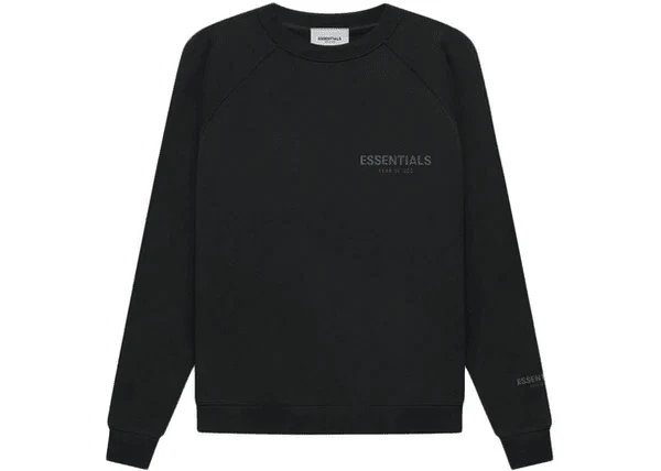 Fear of God Essentials Core Collection Pullover Crewneck Stretch Limo - Joey Sneakers