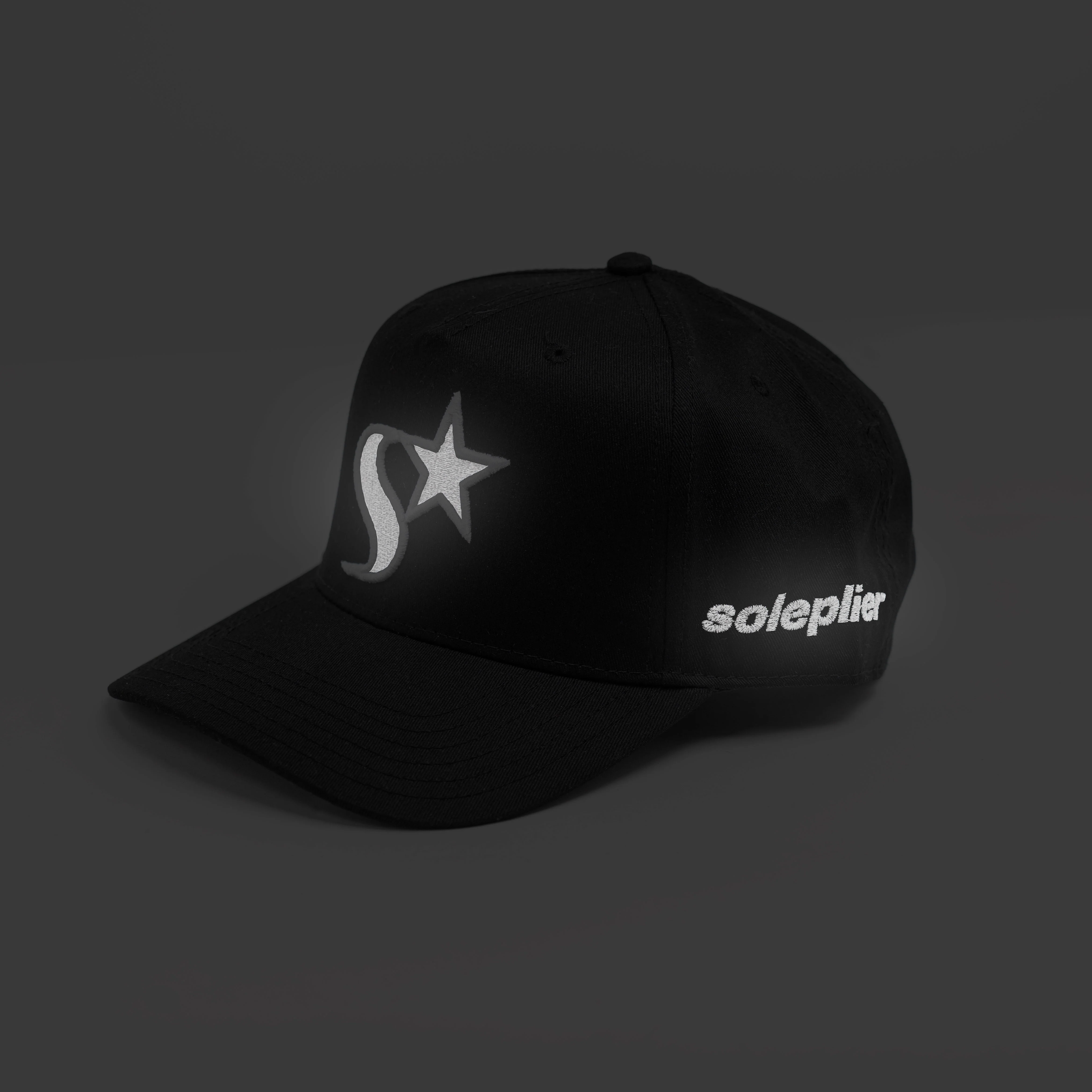 SOLEPLIER Reflective Star Hat Black - Joey Sneakers