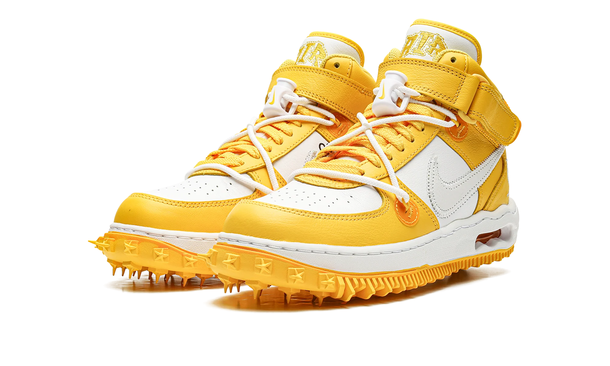 Nike Air Force 1 Mid SP Off-White Varsity Maize - Joey Sneakers