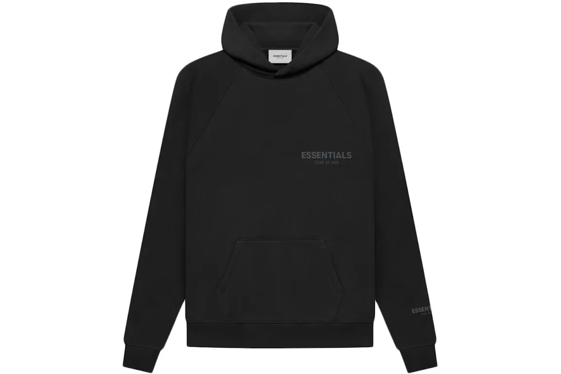 Fear of God Essentials Core Collection Pullover Hoodie Stretch Limo - Joey Sneakers