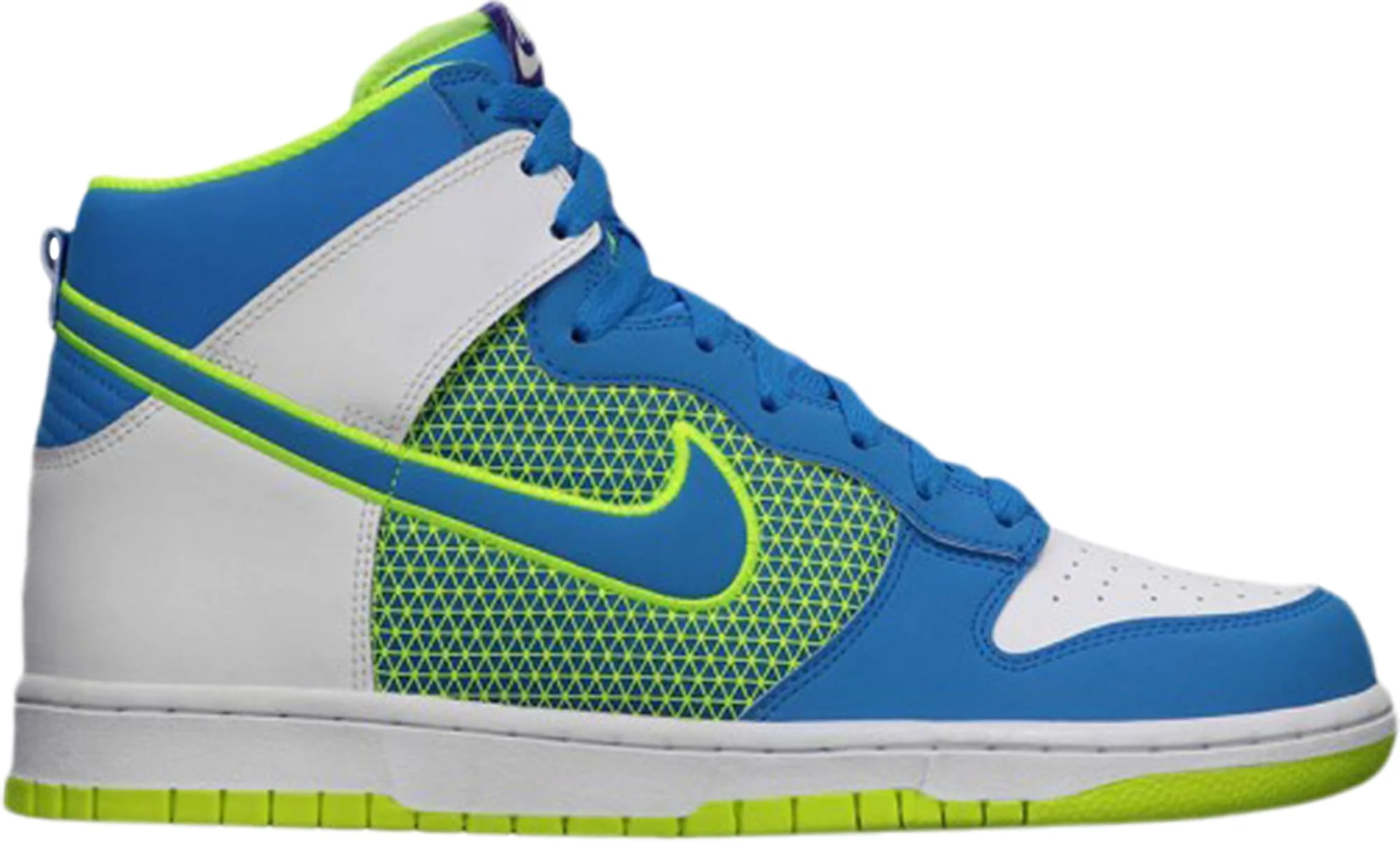 Nike Dunk High Superhero Pack Photo Blue Volt - Joey Sneakers