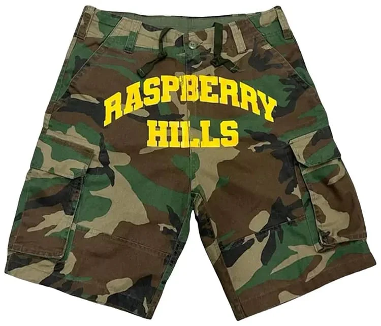 GV Gallery Raspberry Hills Camo Shorts Camouflage - Joey Sneakers