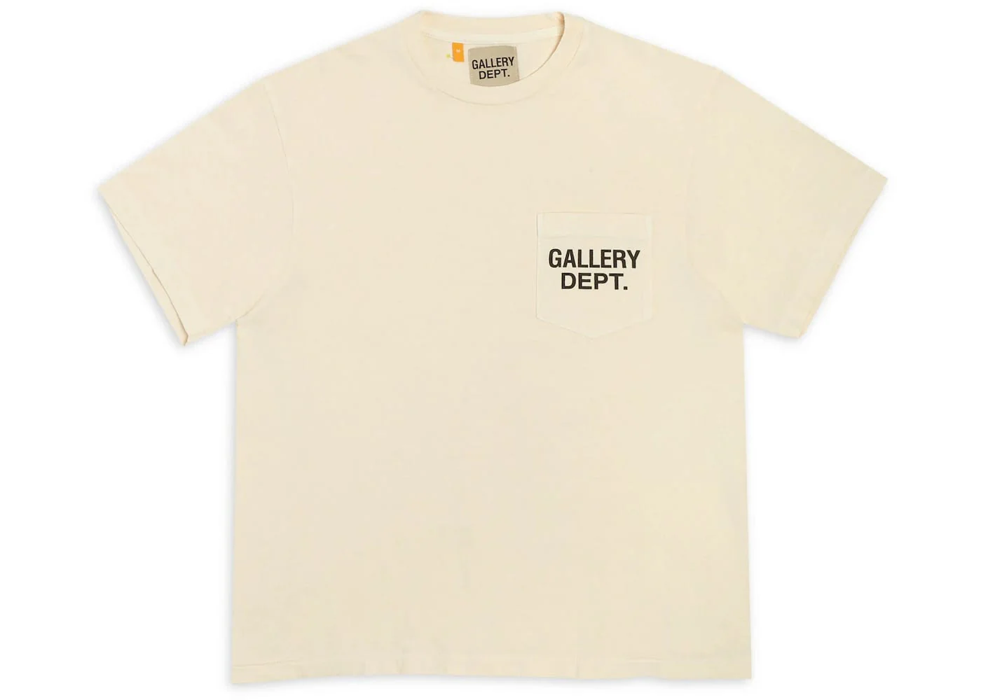 Gallery Dept. Logo Pocket T-shirt Cream/Black - Joey Sneakers