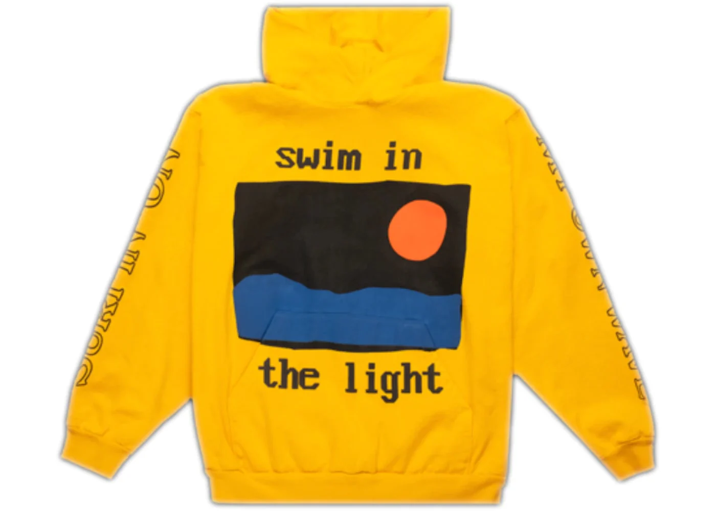 Kid Cudi Swim In The Light Hoodie Yellow - Joey Sneakers