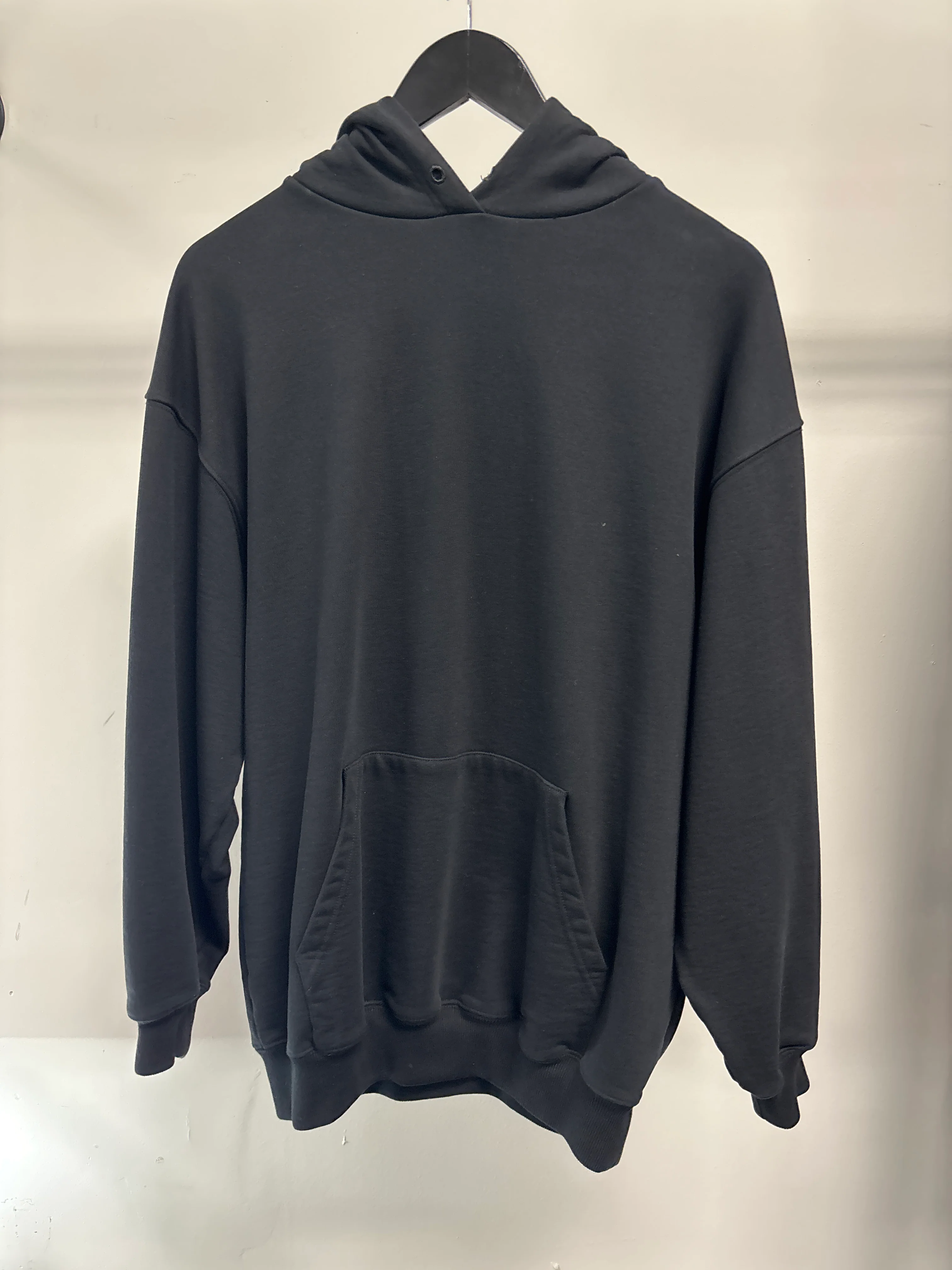 Balenciaga Archetype Back Logo Hoodie Black - Joey Sneakers