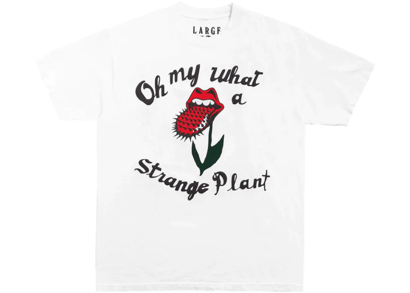 Cactus Plant Flea Market Rolling Stones Strange Plant T-shirt White - Joey Sneakers