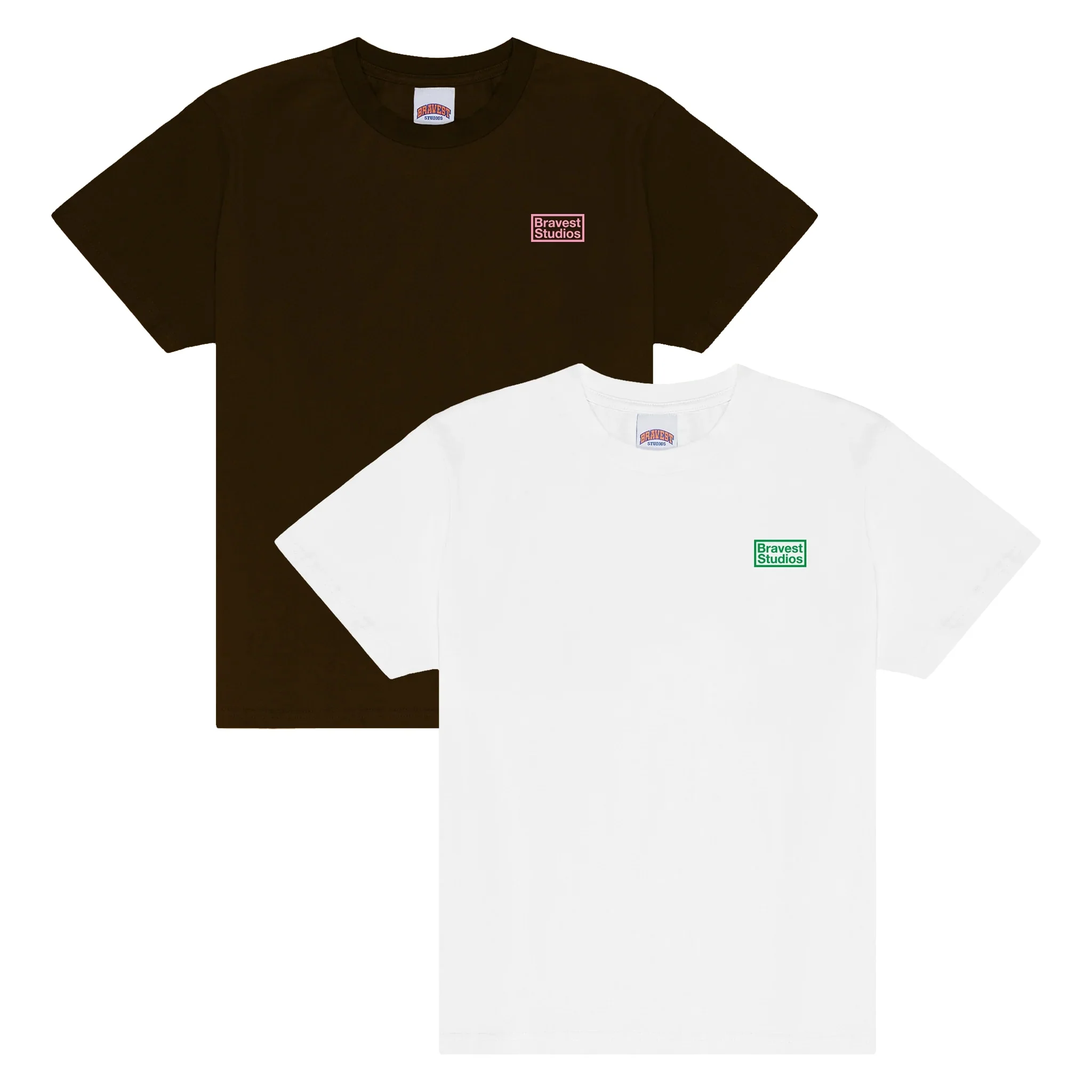 Bravest Studios Gage Tee White/Green - Joey Sneakers