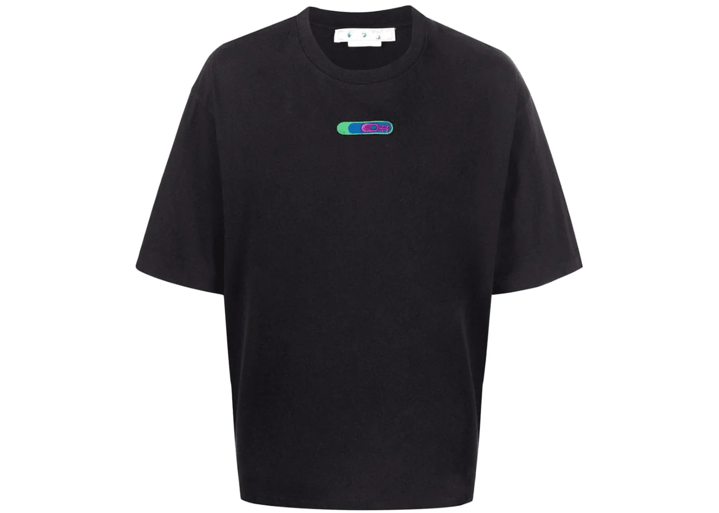 OFF-WHITE Weed Arrows Oversized T-Shirt Black/Green - Joey Sneakers