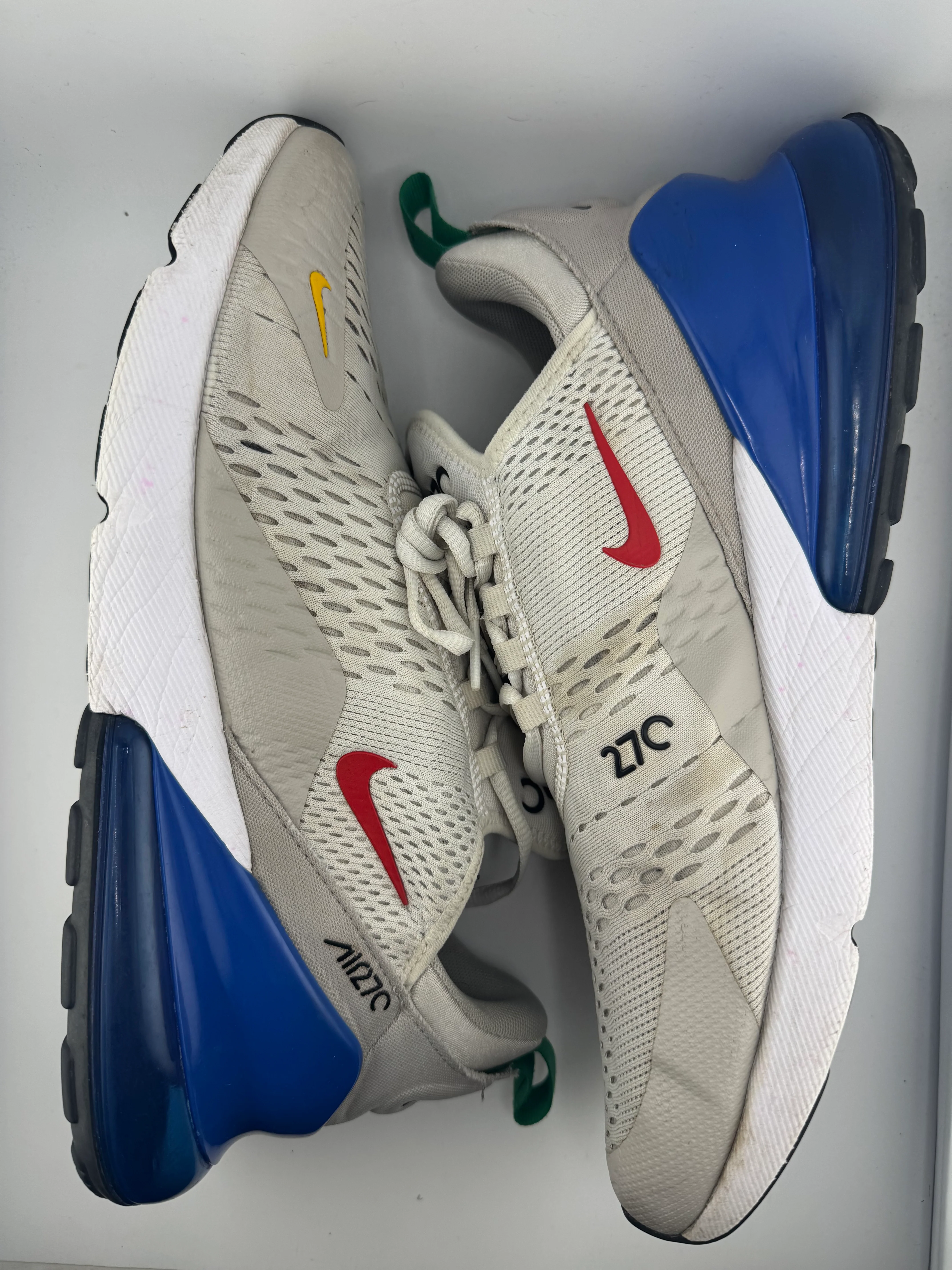 Nike Air Max 270 White Game Royal - Joey Sneakers
