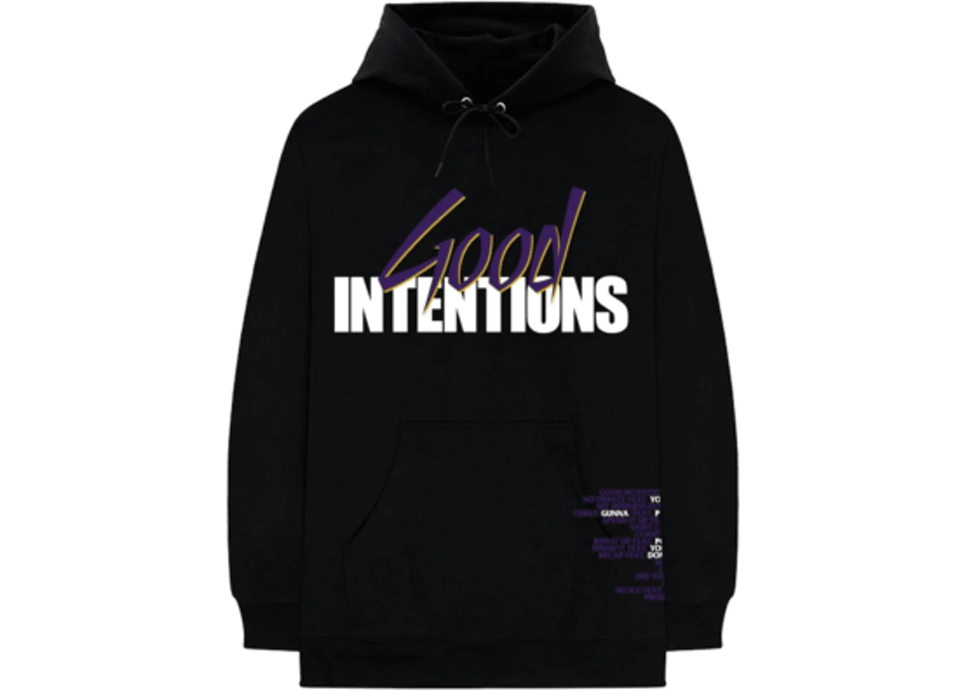Nav x Vlone Doves Hoodie Black - Joey Sneakers