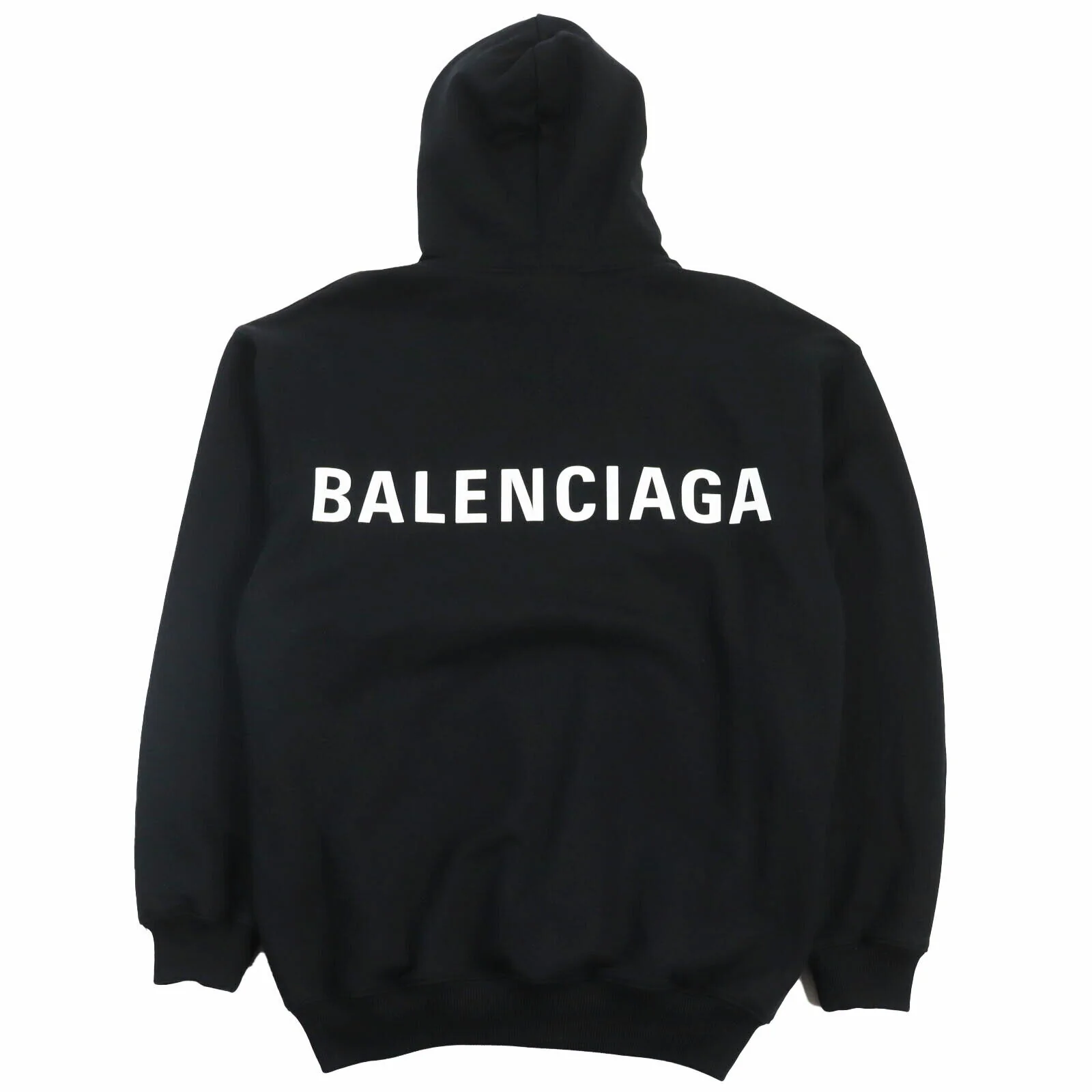 Balenciaga Archetype Back Logo Hoodie Black - Joey Sneakers