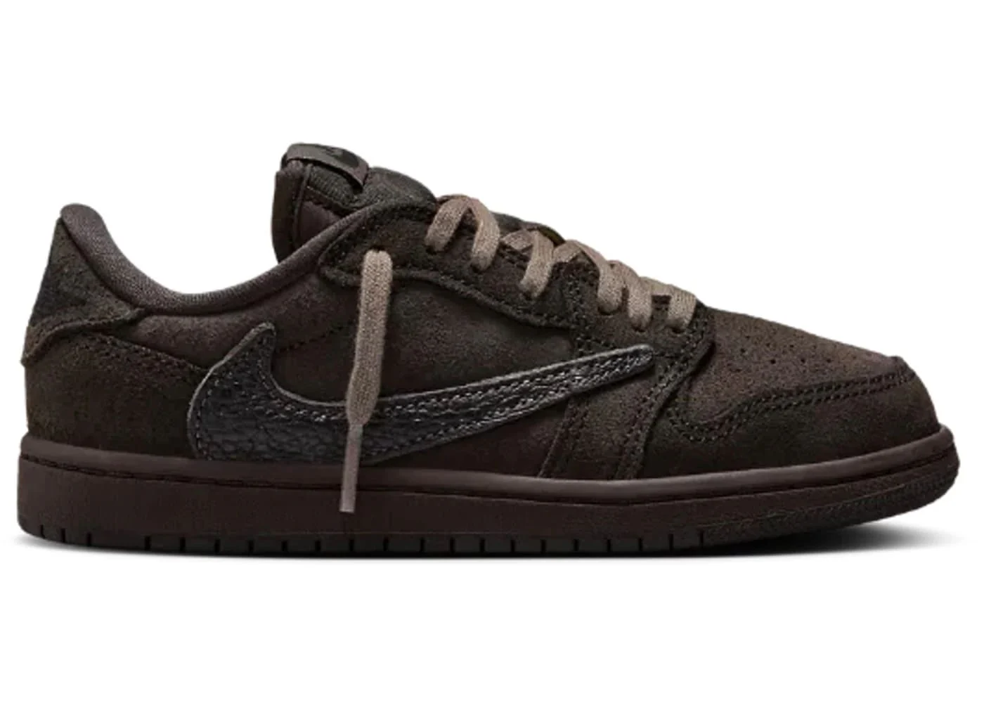 Jordan 1 Retro Low OG SP Travis Scott Velvet Brown (PS) - Joey Sneakers