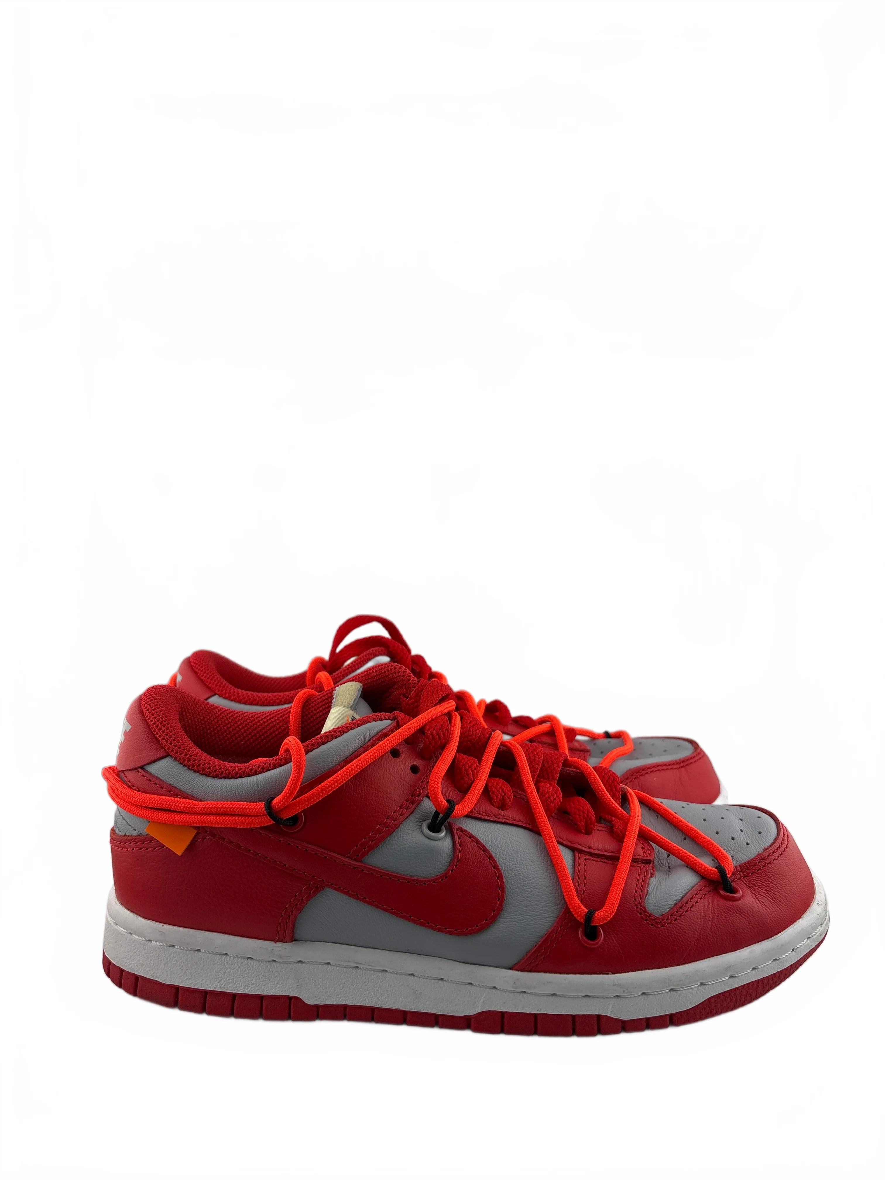Nike Dunk Low Off-White University Red - Joey Sneakers