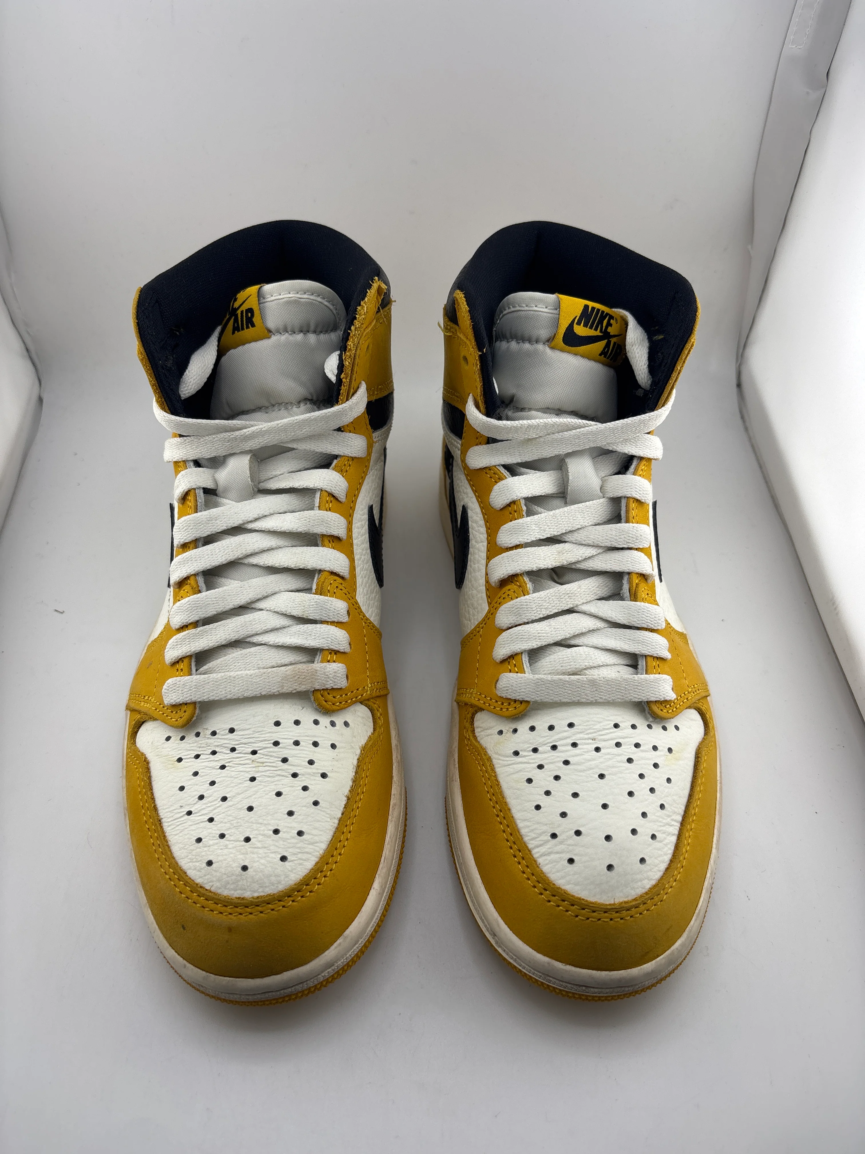 Jordan 1 Retro High OG Yellow Ochre - Joey Sneakers