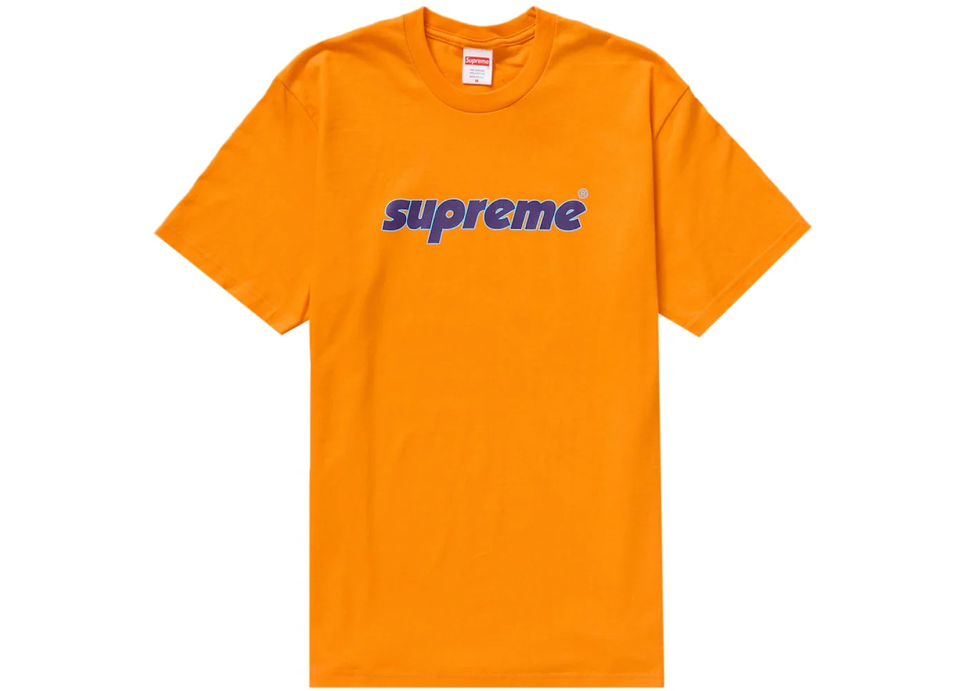 Supreme Pinline Tee Orange - Joey Sneakers