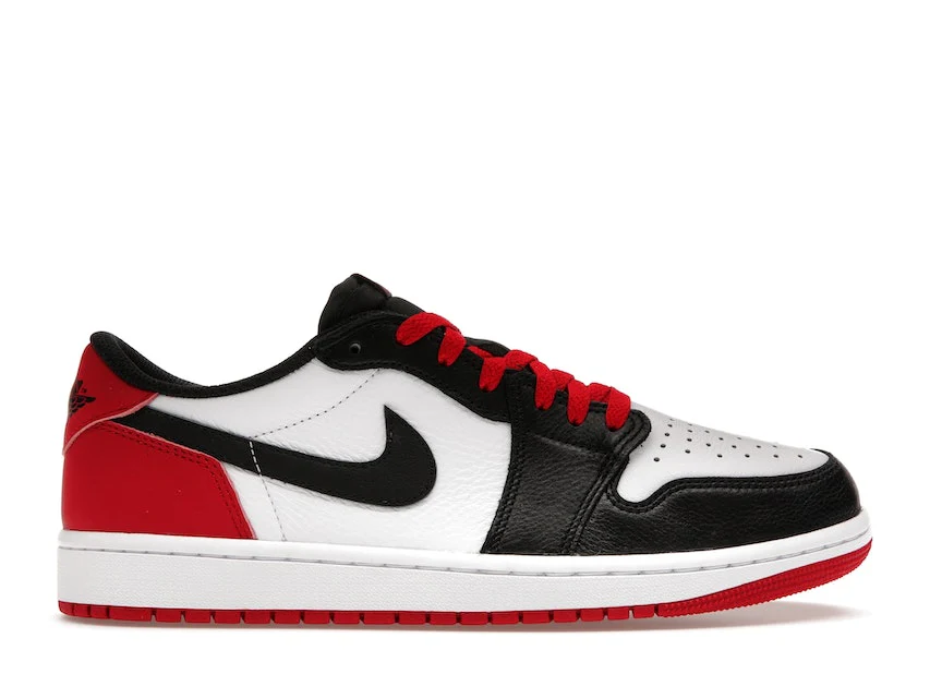Jordan 1 Retro Low OG Black Toe (2023) - Joey Sneakers
