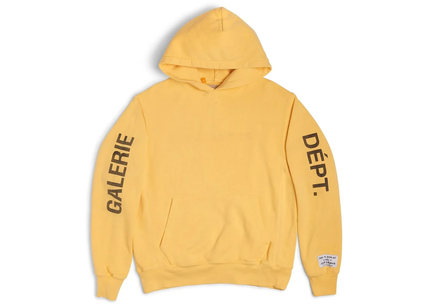 Gallery Dept. ART THAT KILLS Reversible Logo Hoodie Yellow - Joey Sneakers