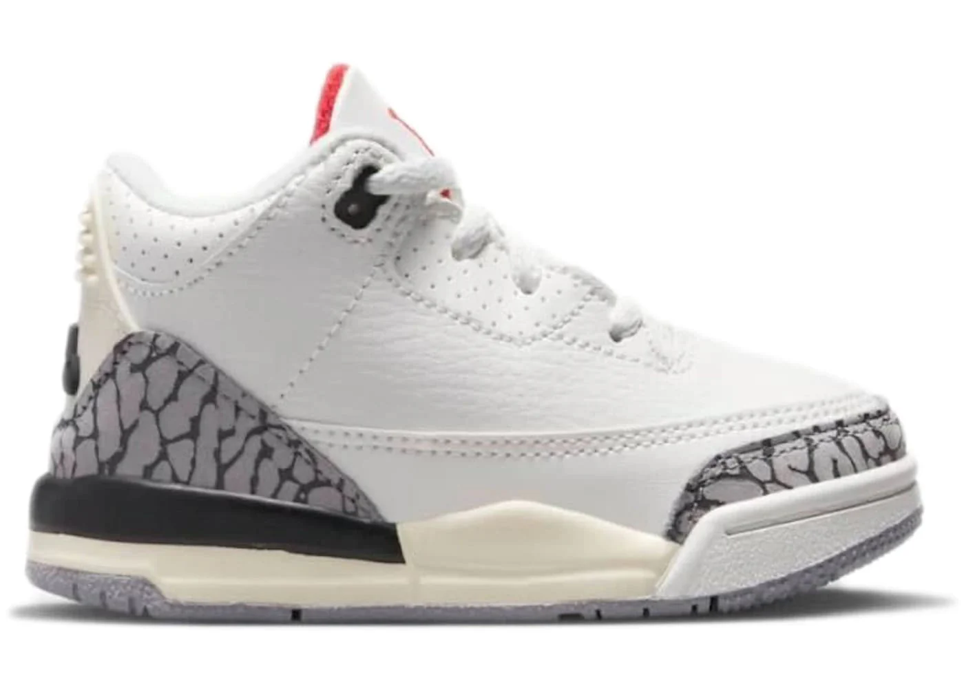 Jordan 3 Retro White Cement Reimagined (TD) - Joey Sneakers