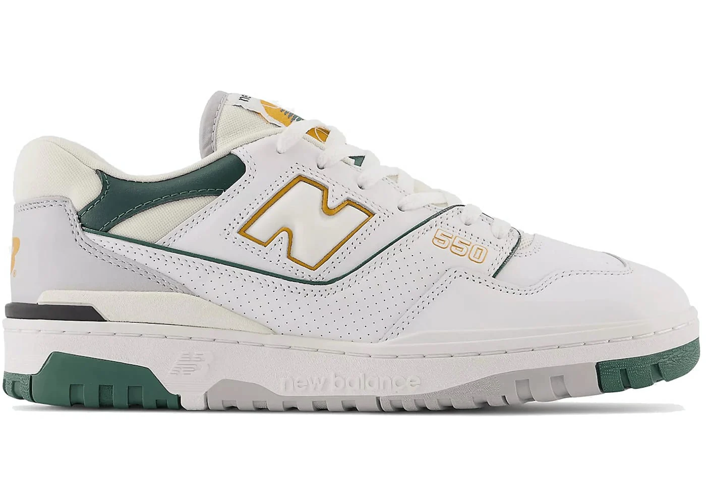 New Balance 550 White Nightwatch Green - Joey Sneakers