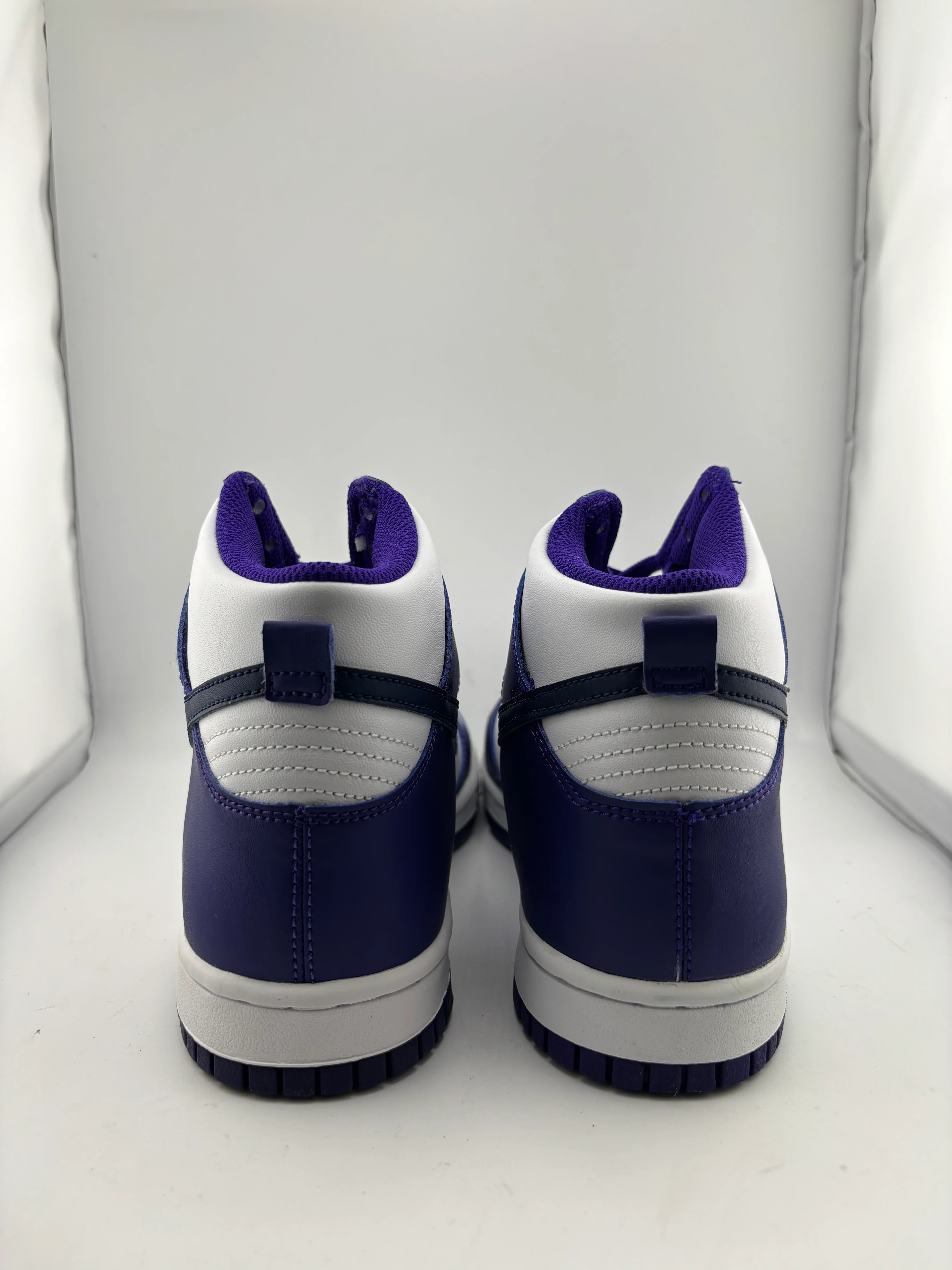 Nike Dunk High Electro Purple Midnght Navy (GS) - Joey Sneakers
