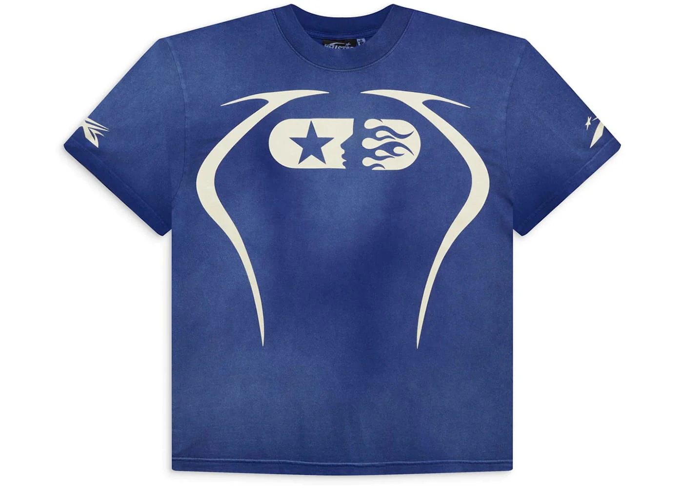 Hellstar Warm Up T-shirt Blue - Joey Sneakers