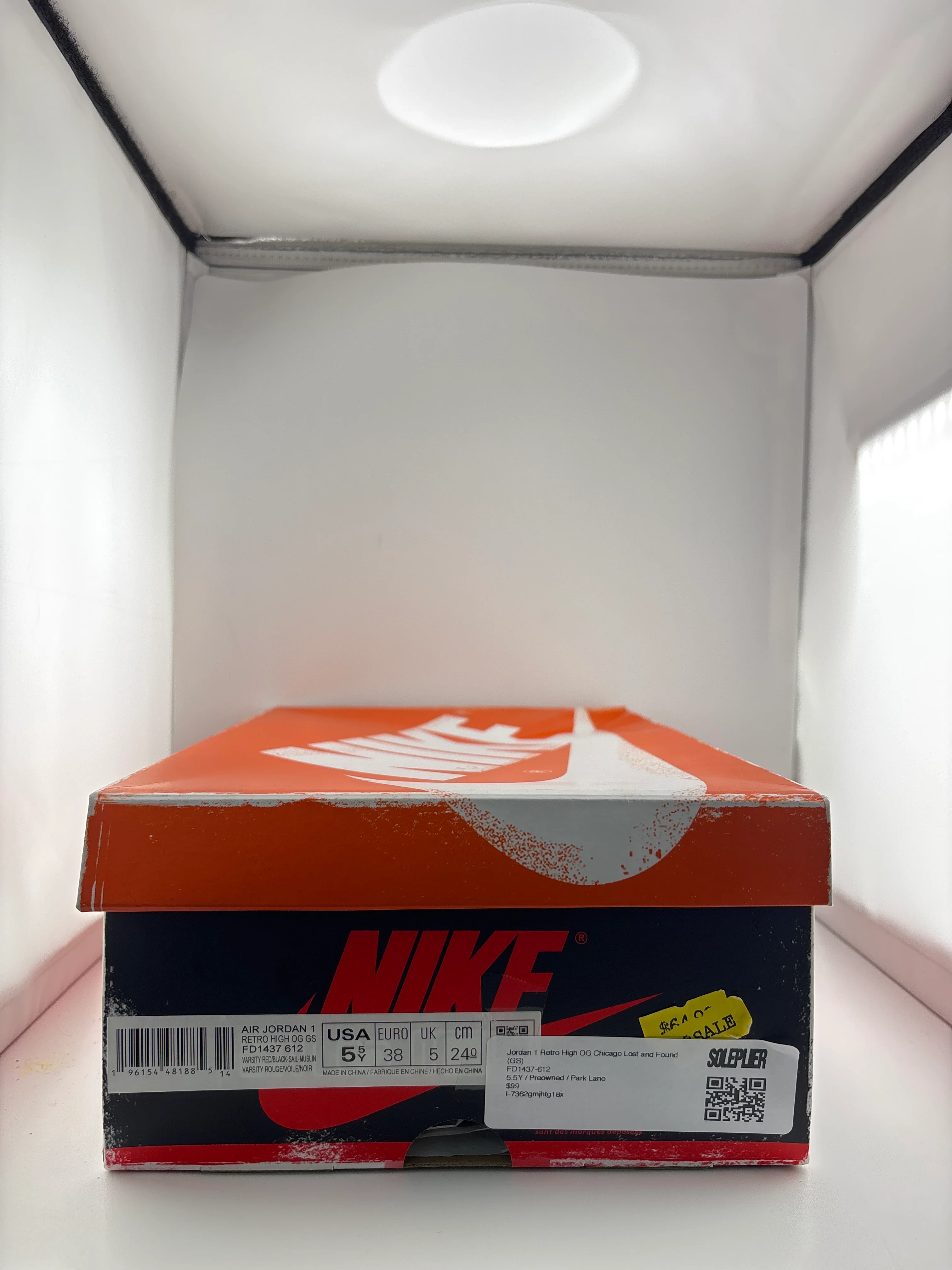 Jordan 1 Retro High OG Chicago Lost and Found (GS) - Joey Sneakers