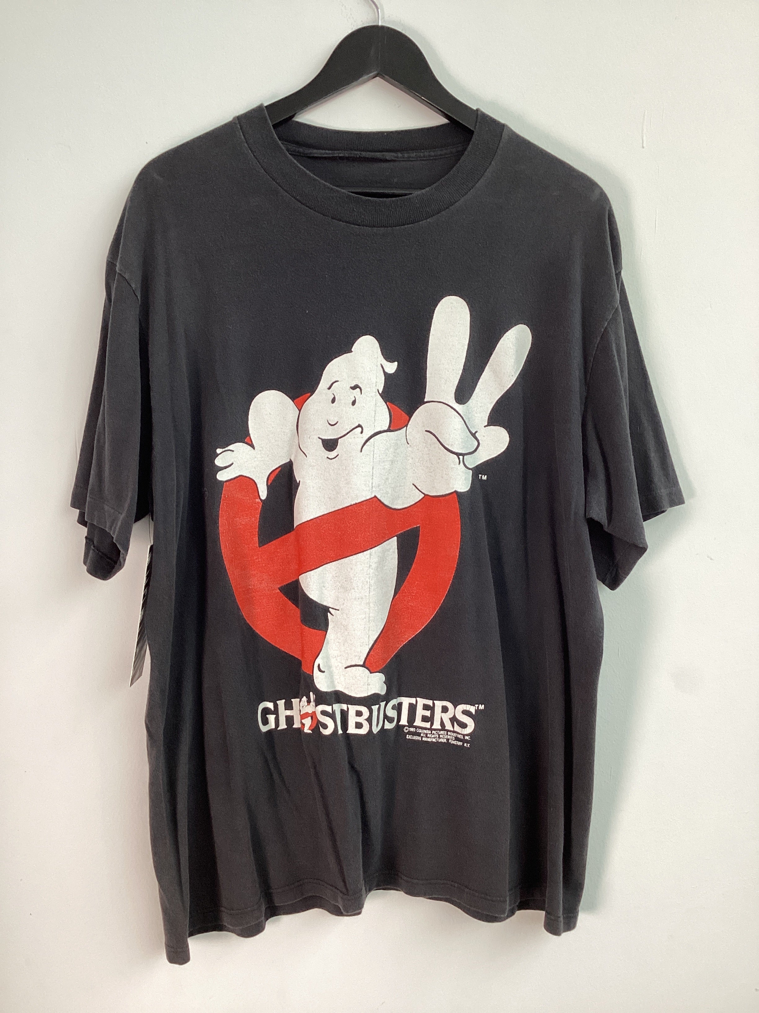 Vintage Ghostbusters Tee Black - Joey Sneakers