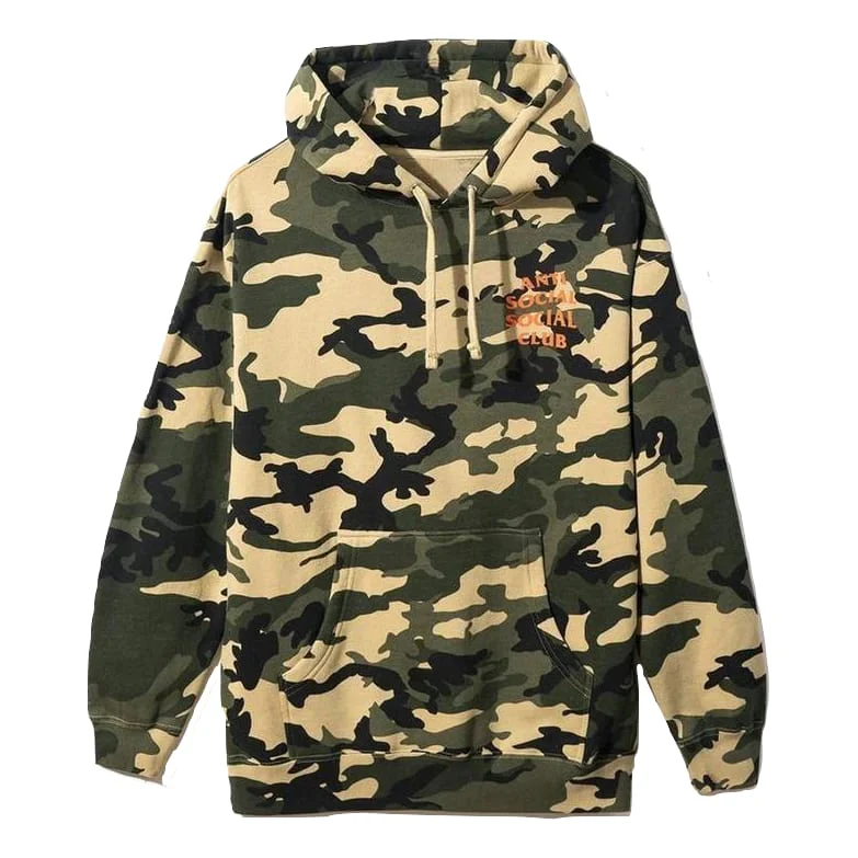 Anti Social Social Club Sixth St. Hoodie Camo - Joey Sneakers