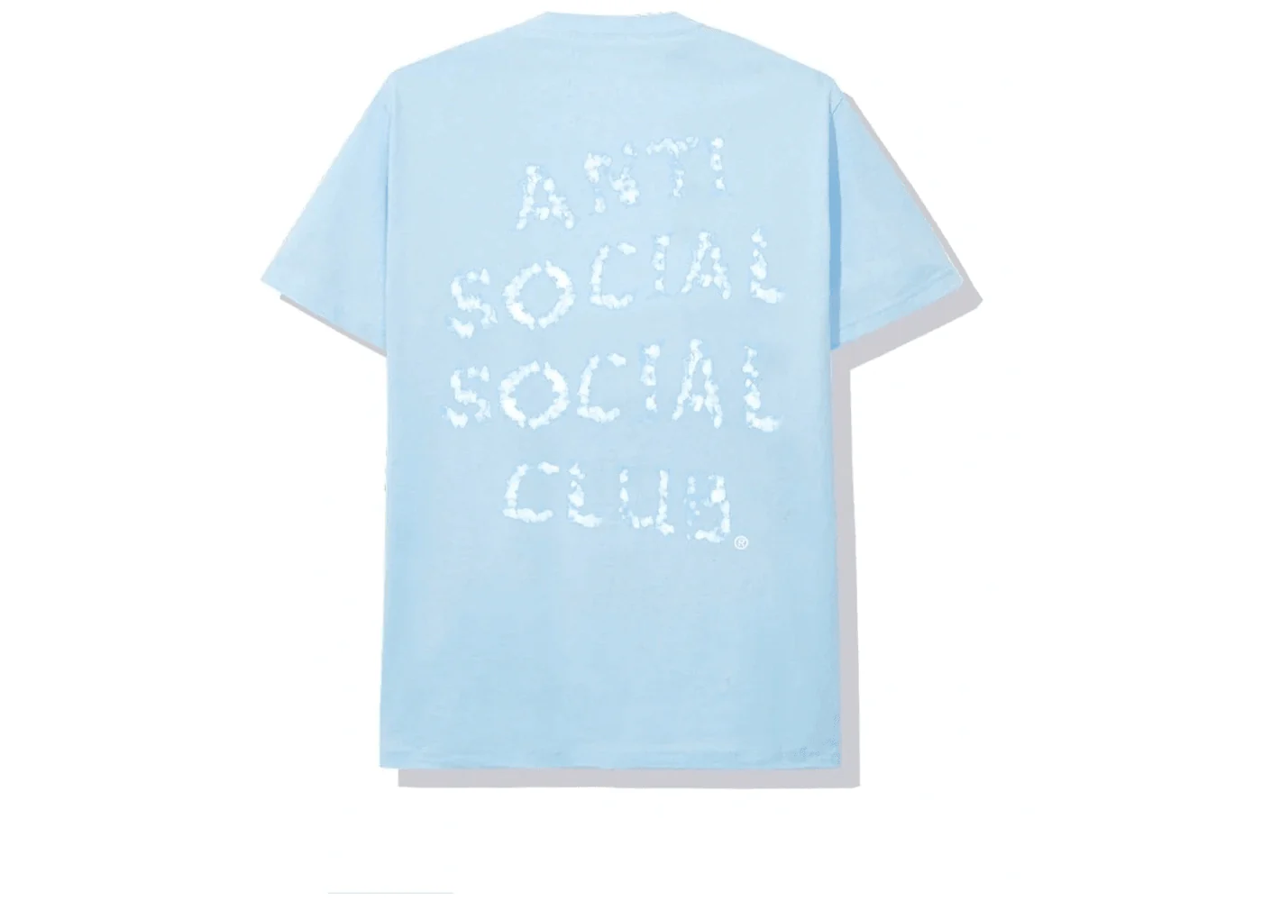 Anti Social Social Club Partly Cloudy T-shirt Blue - Joey Sneakers