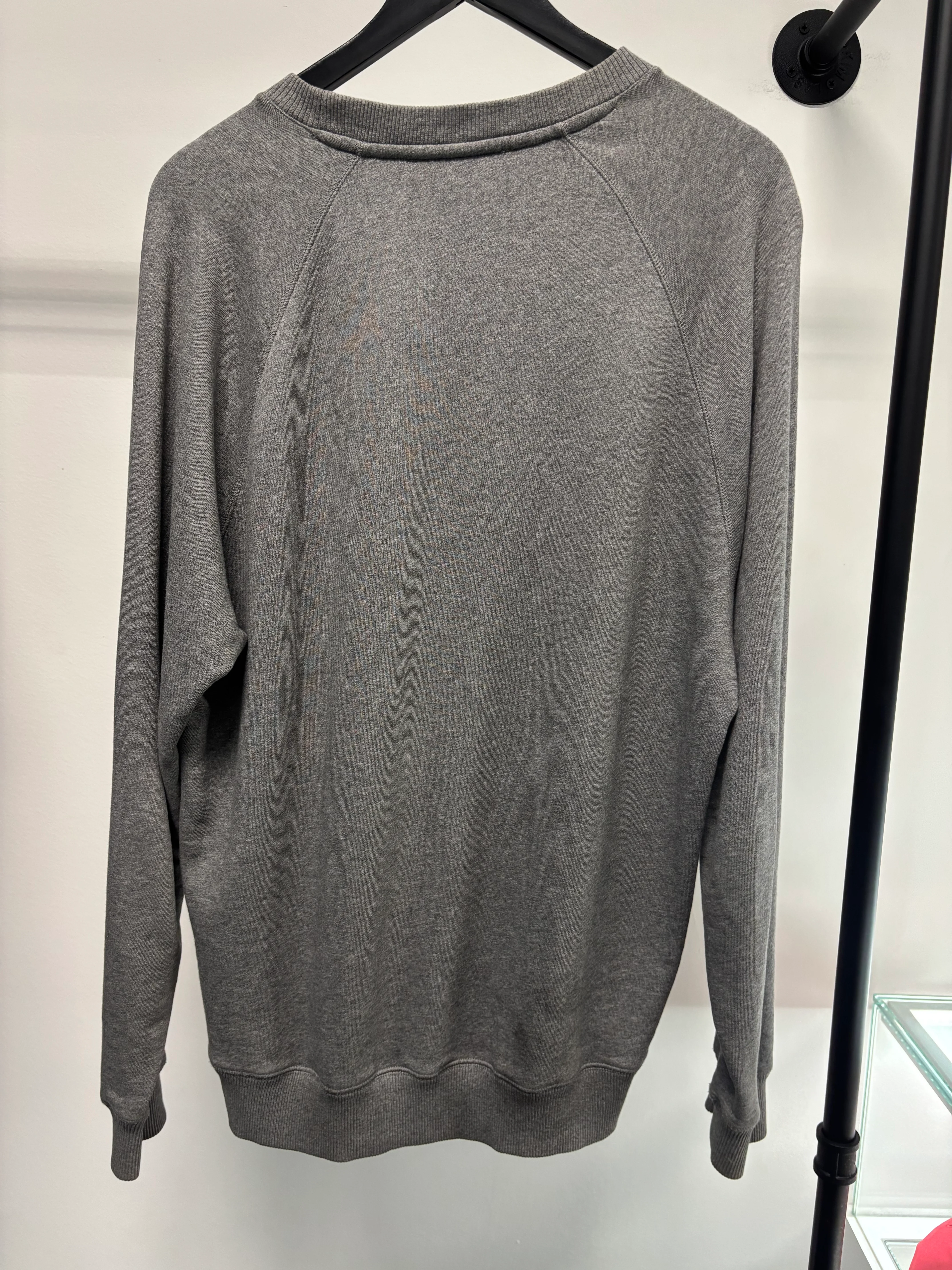Givenchy Stamp Logo Crewneck Grey - Joey Sneakers