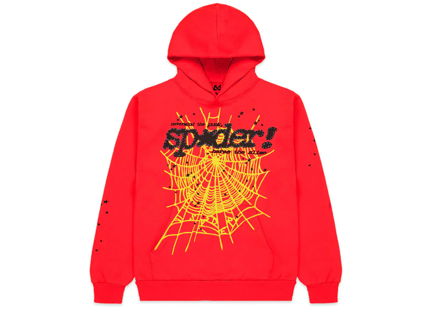 Sp5der P*NK V2 Hoodie Red - Joey Sneakers