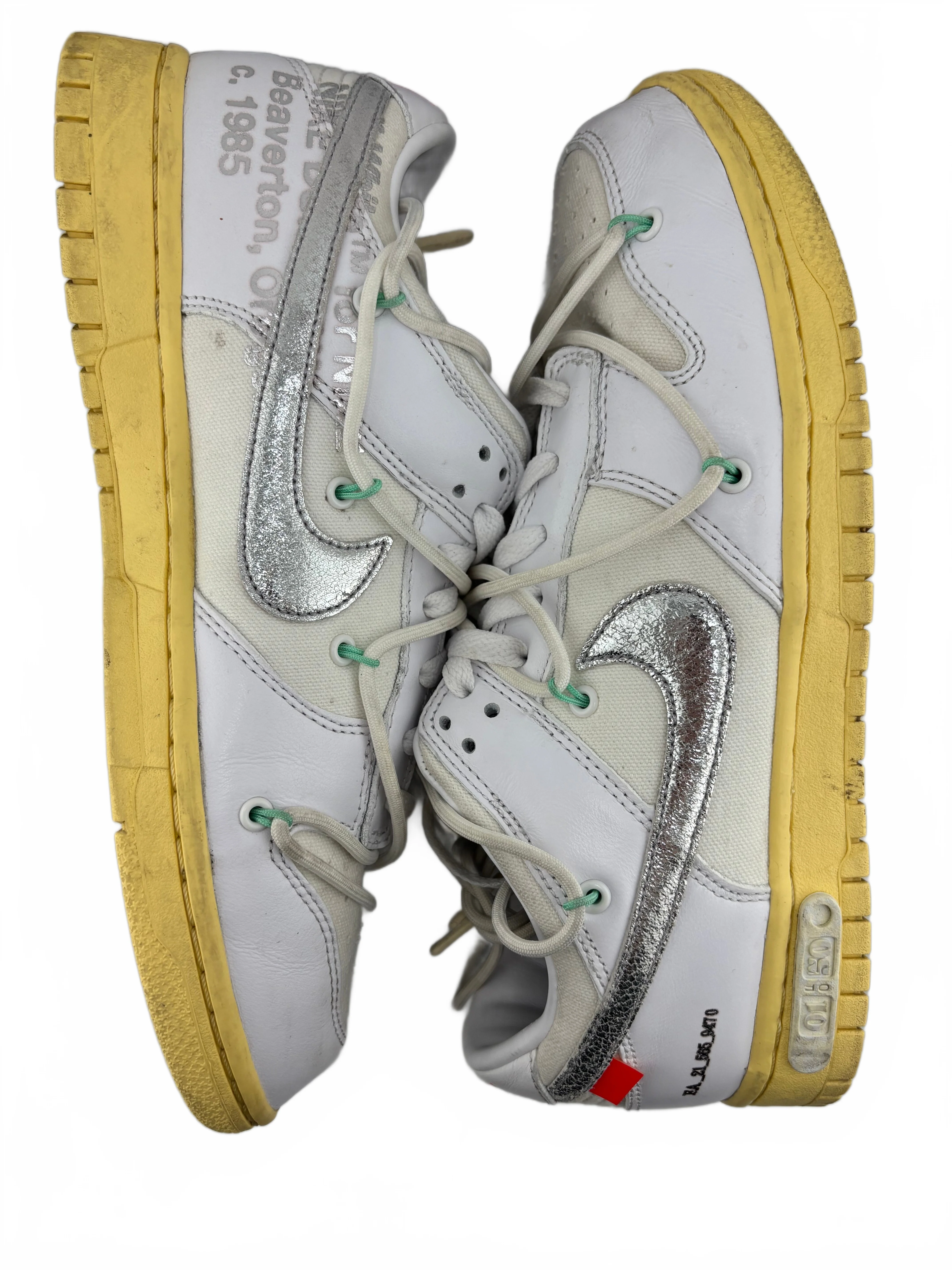 Nike Dunk Low Off-White Lot 1 - Joey Sneakers